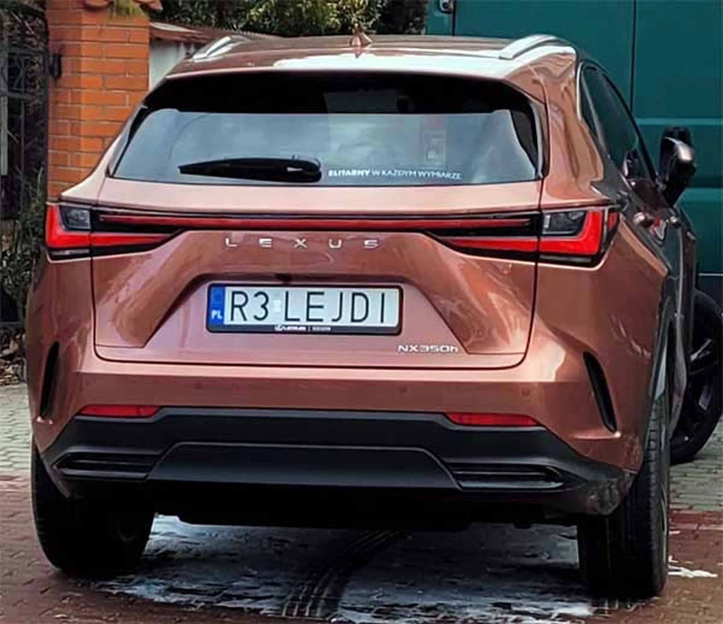 Fajny numer, blacha R3 LEJDI