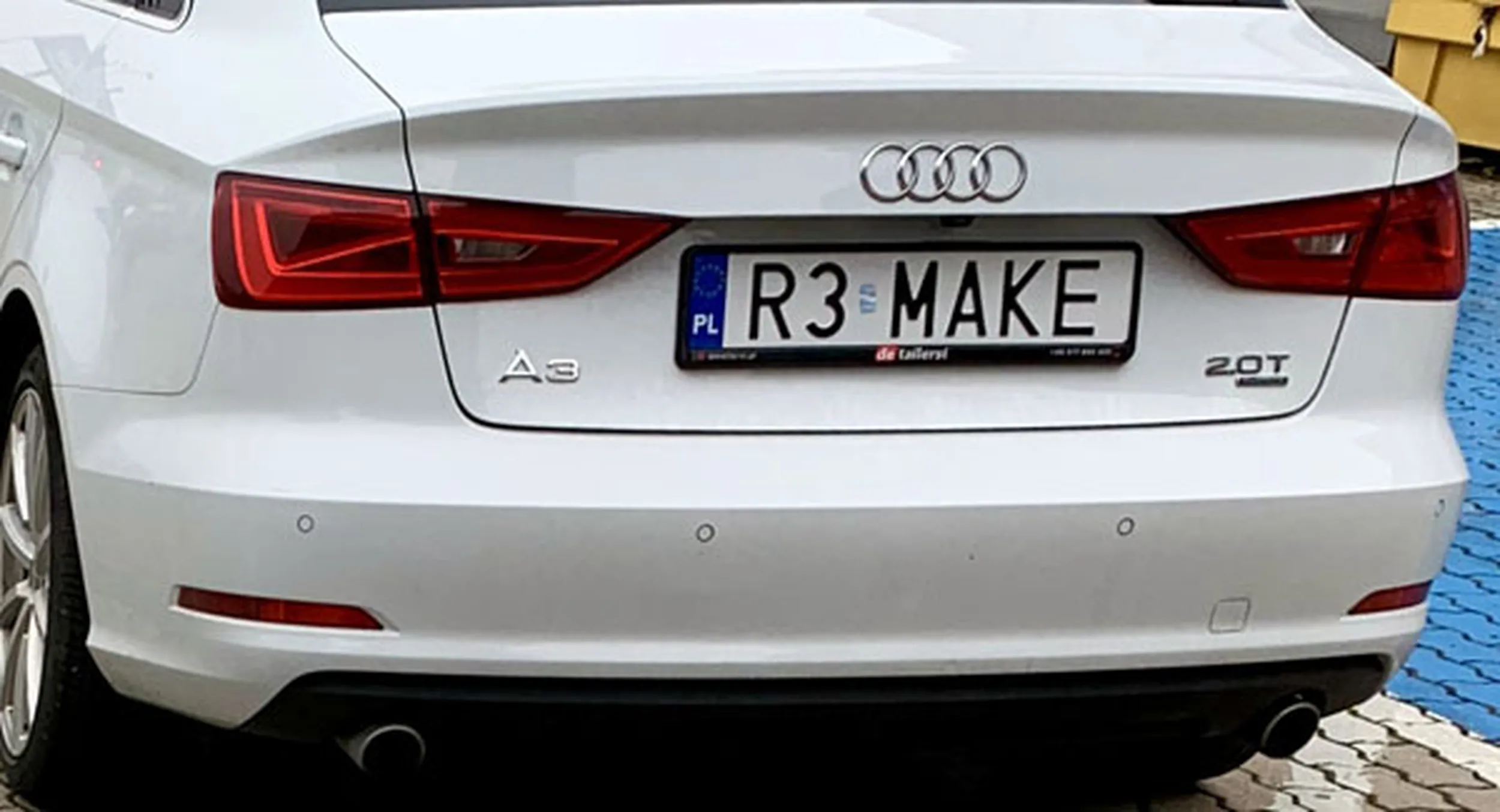 Fajny numer, blacha R3 MAKE