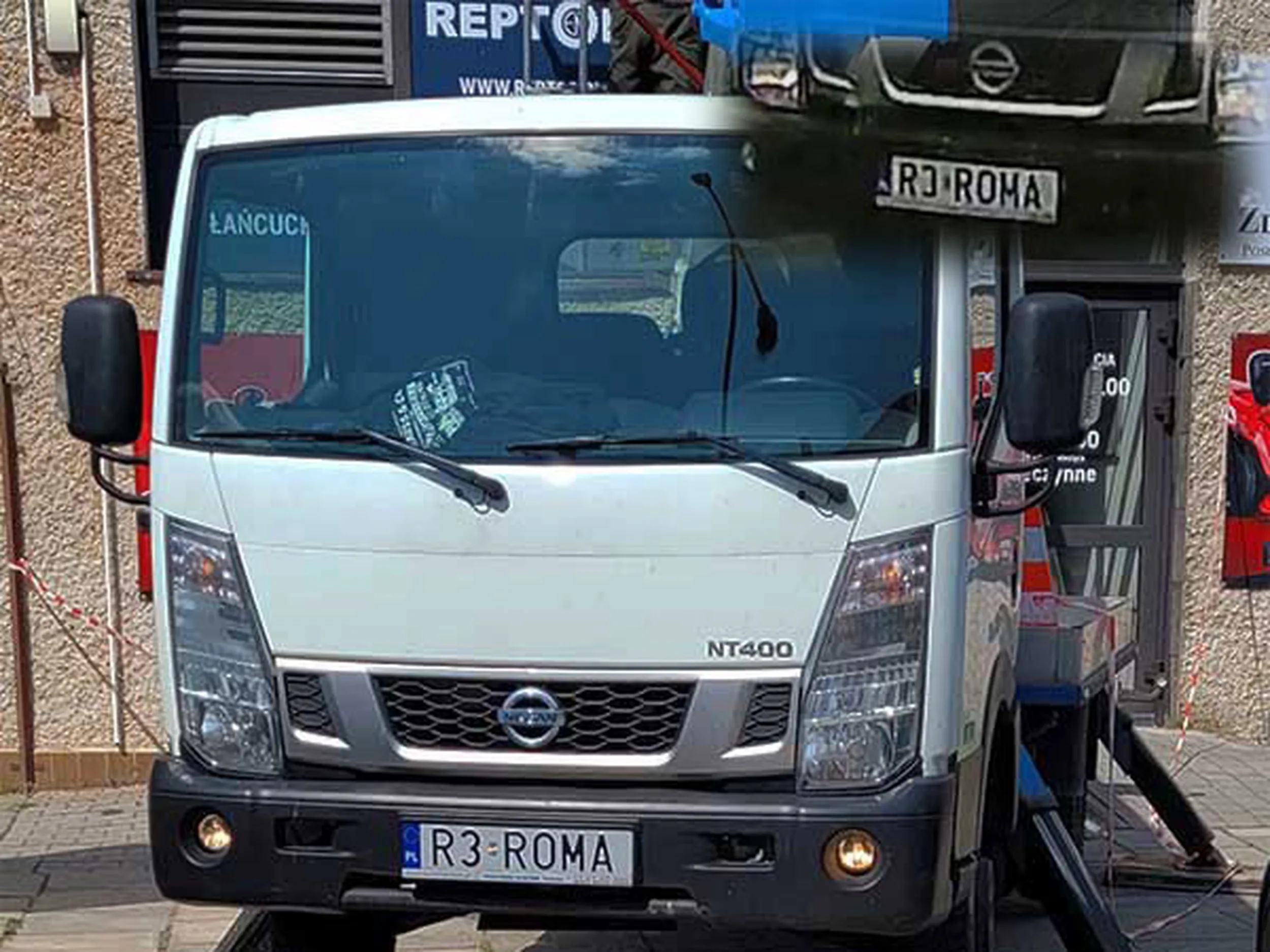 Fajny numer, blacha R3 ROMA