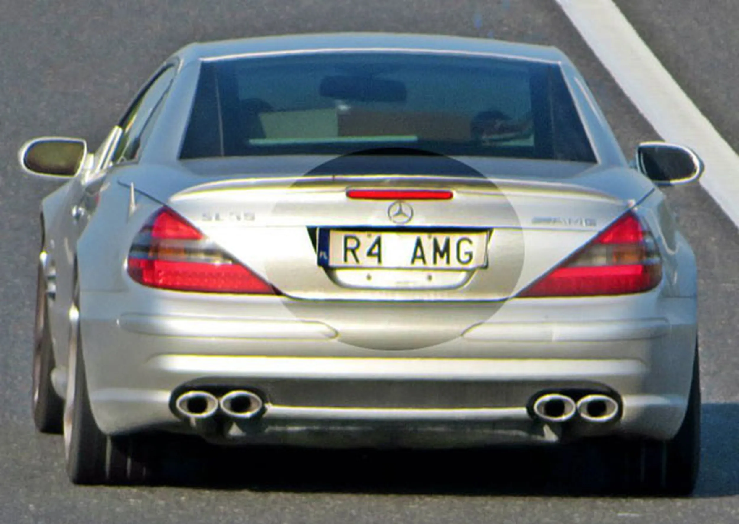Fajny numer, blacha R4 AMG