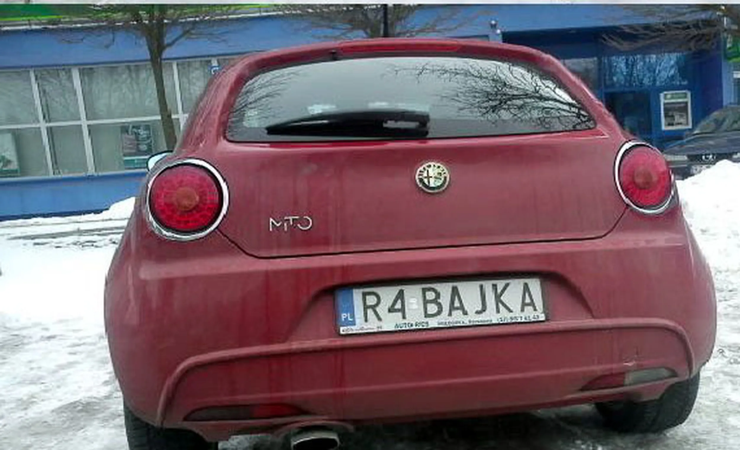 Fajny numer, blacha R4 BAJKA