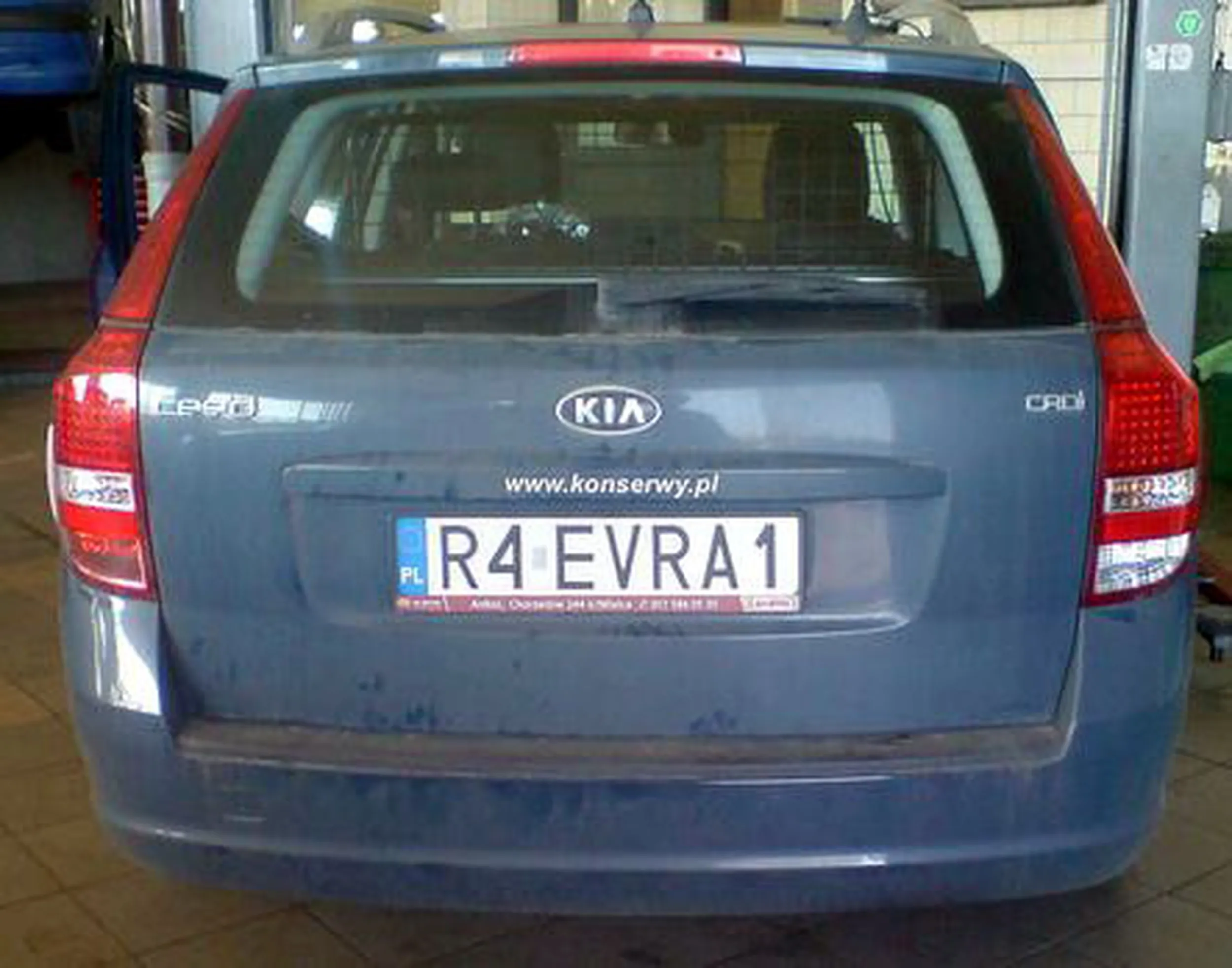 Fajny numer, blacha R4 EVRA1