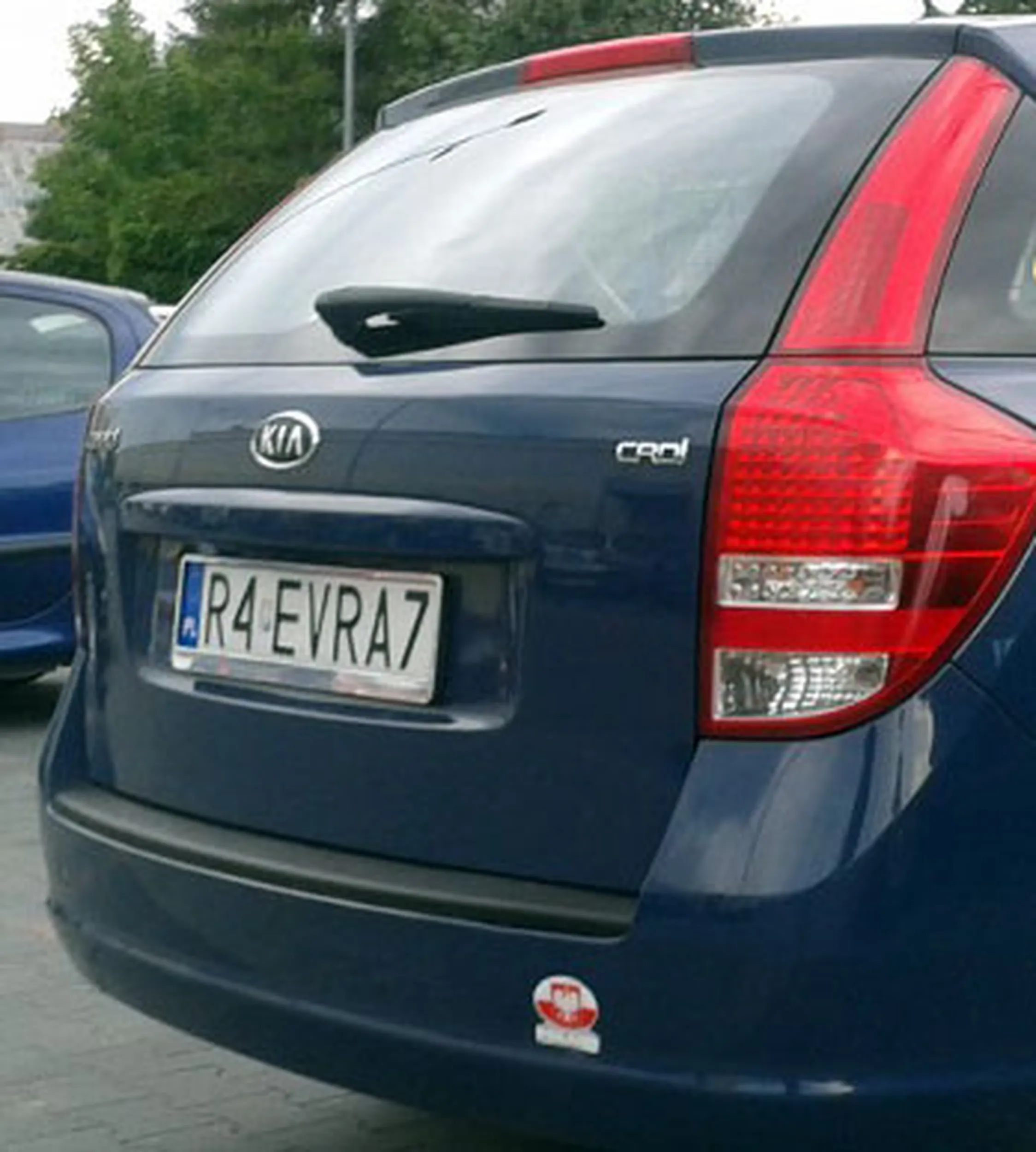 Fajny numer, blacha R4 EVRA7