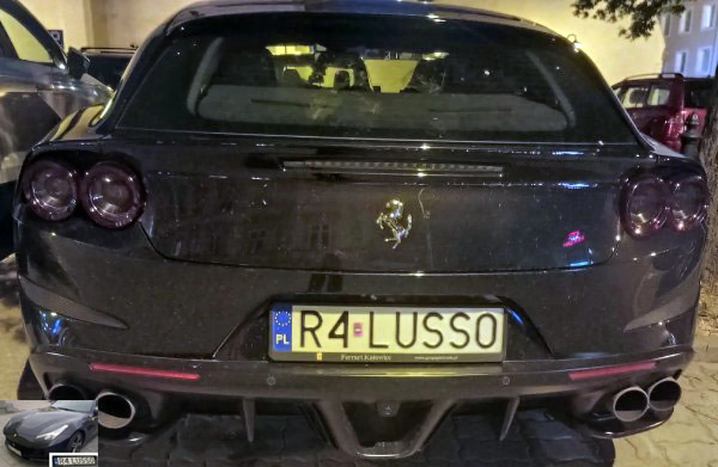 Fajny numer, blacha R4 LUSSO