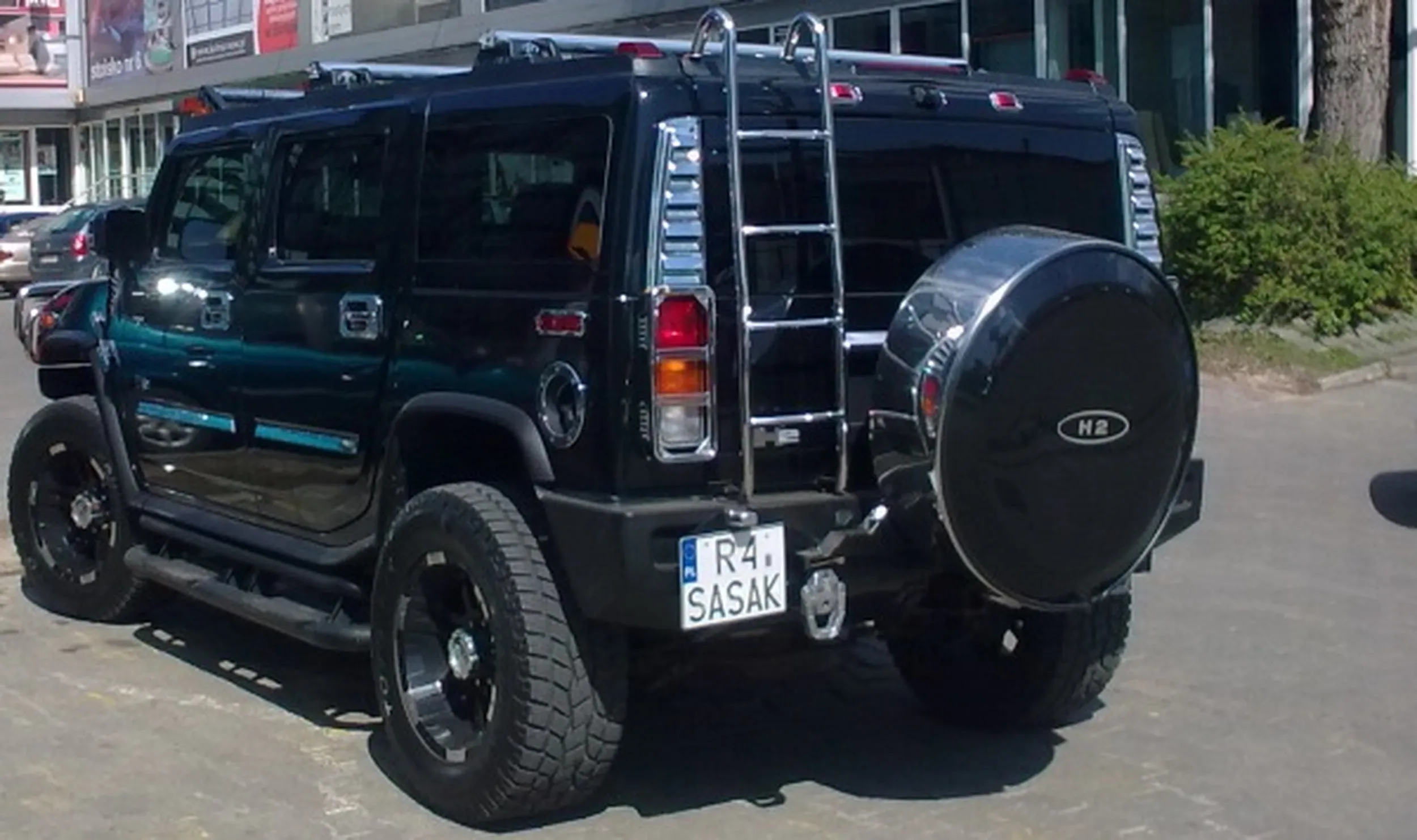 Fajny numer, blacha R4 SASAK