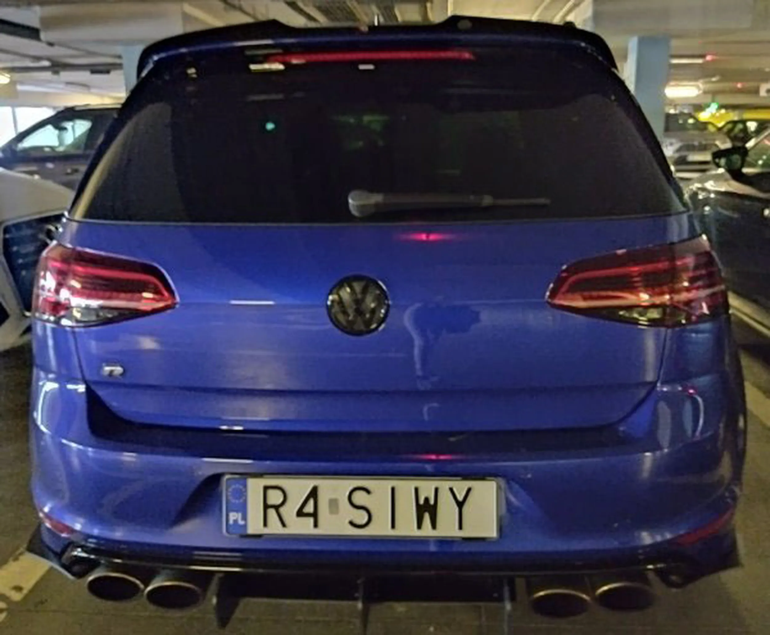 Fajny numer, blacha R4 SIWY