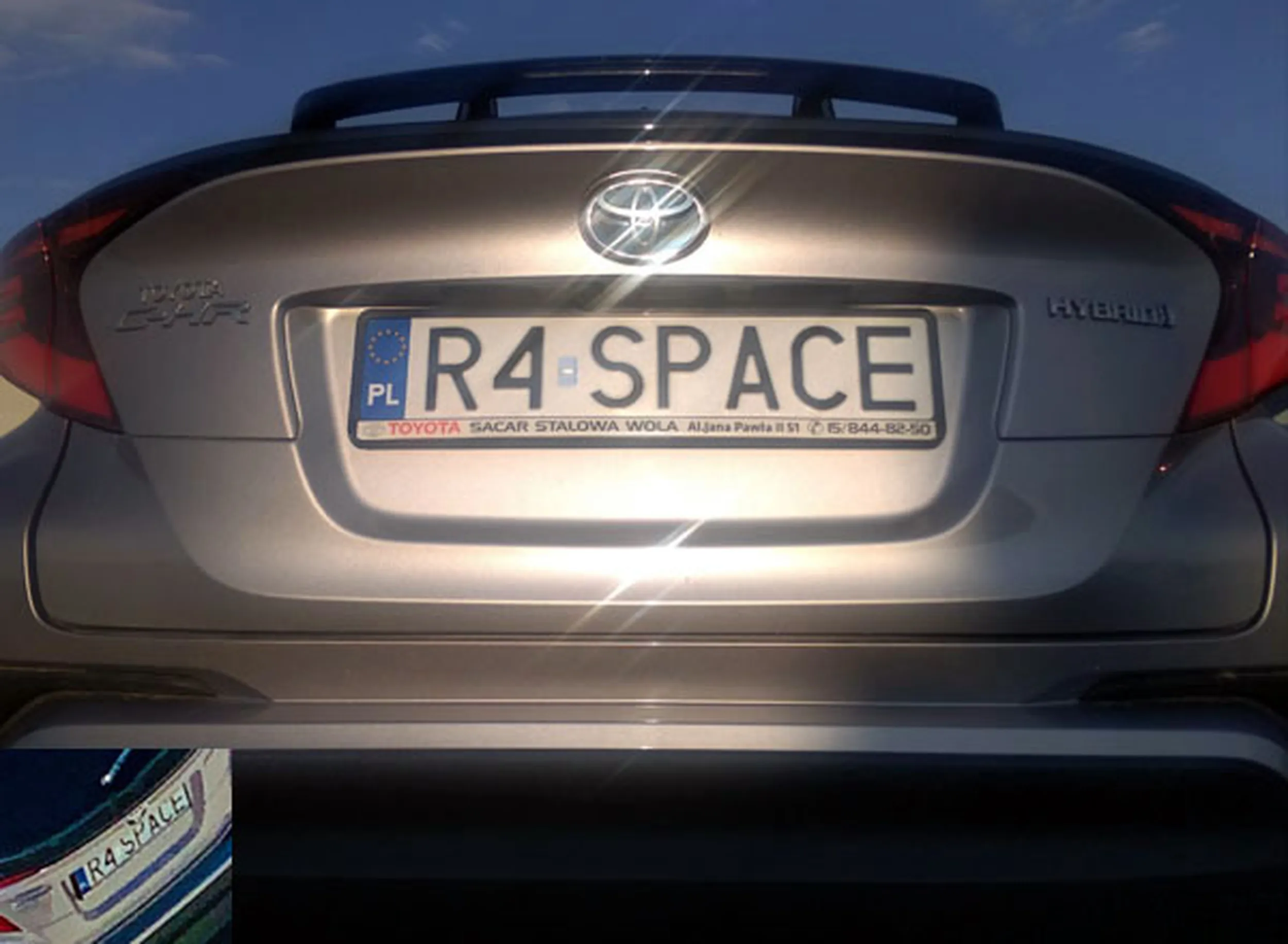 Fajny numer, blacha R4 SPACE