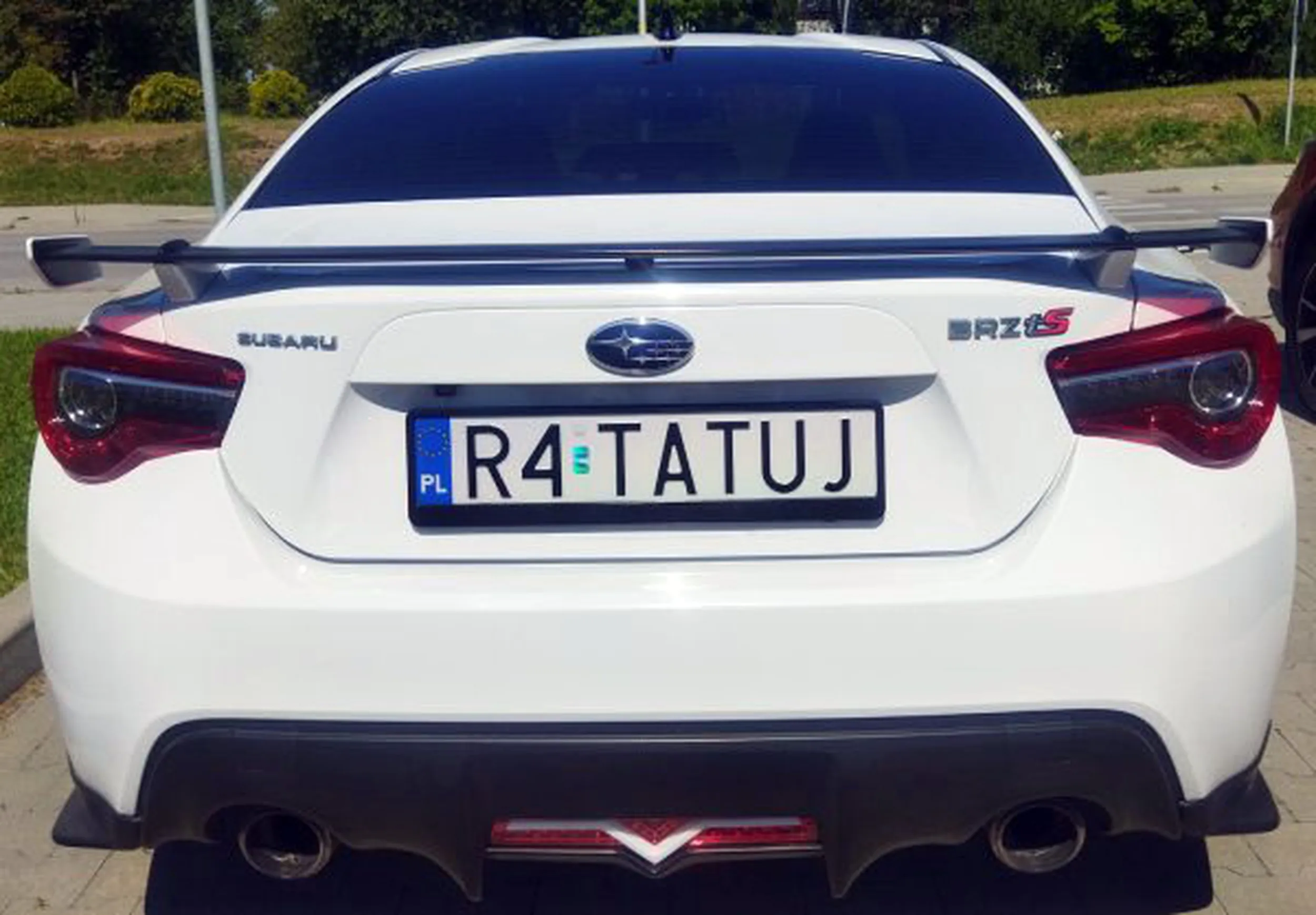 Fajny numer, blacha R4 TATUJ