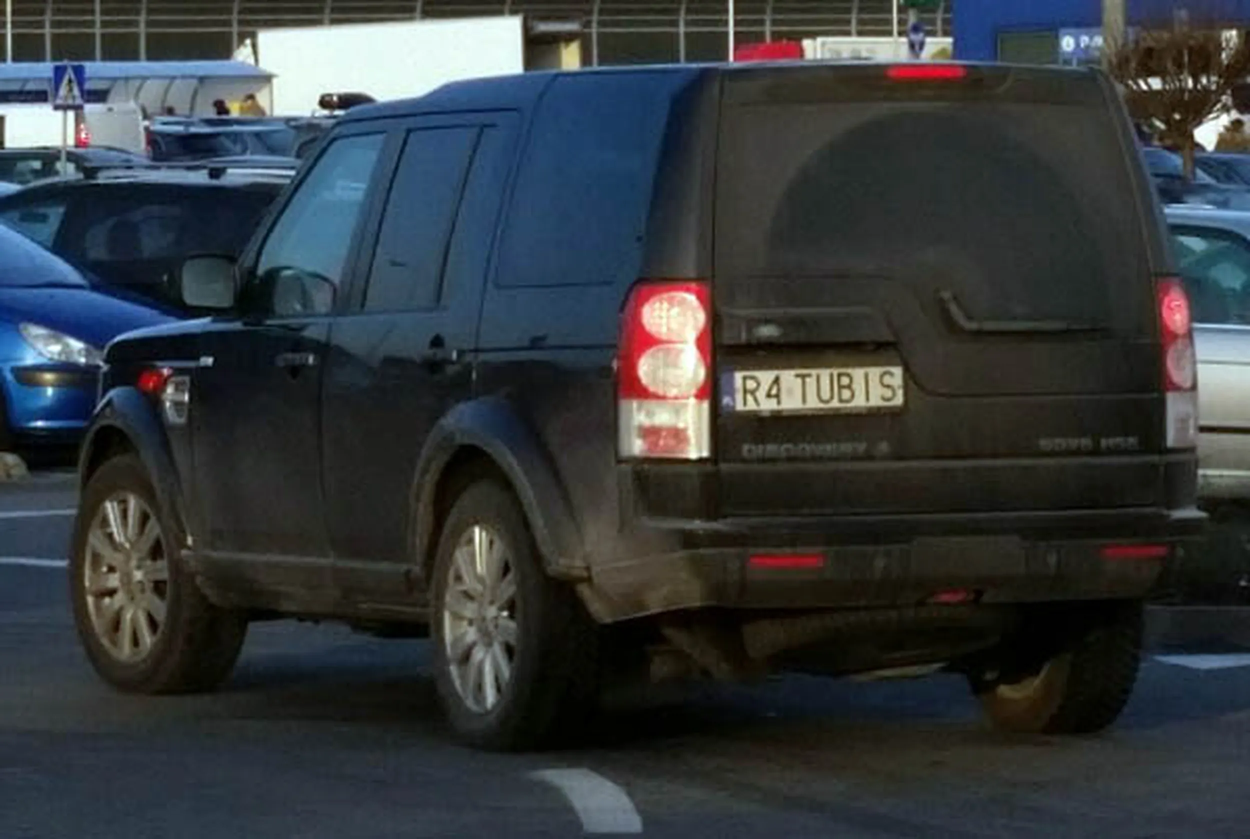 Fajny numer, blacha R4 TUBIS