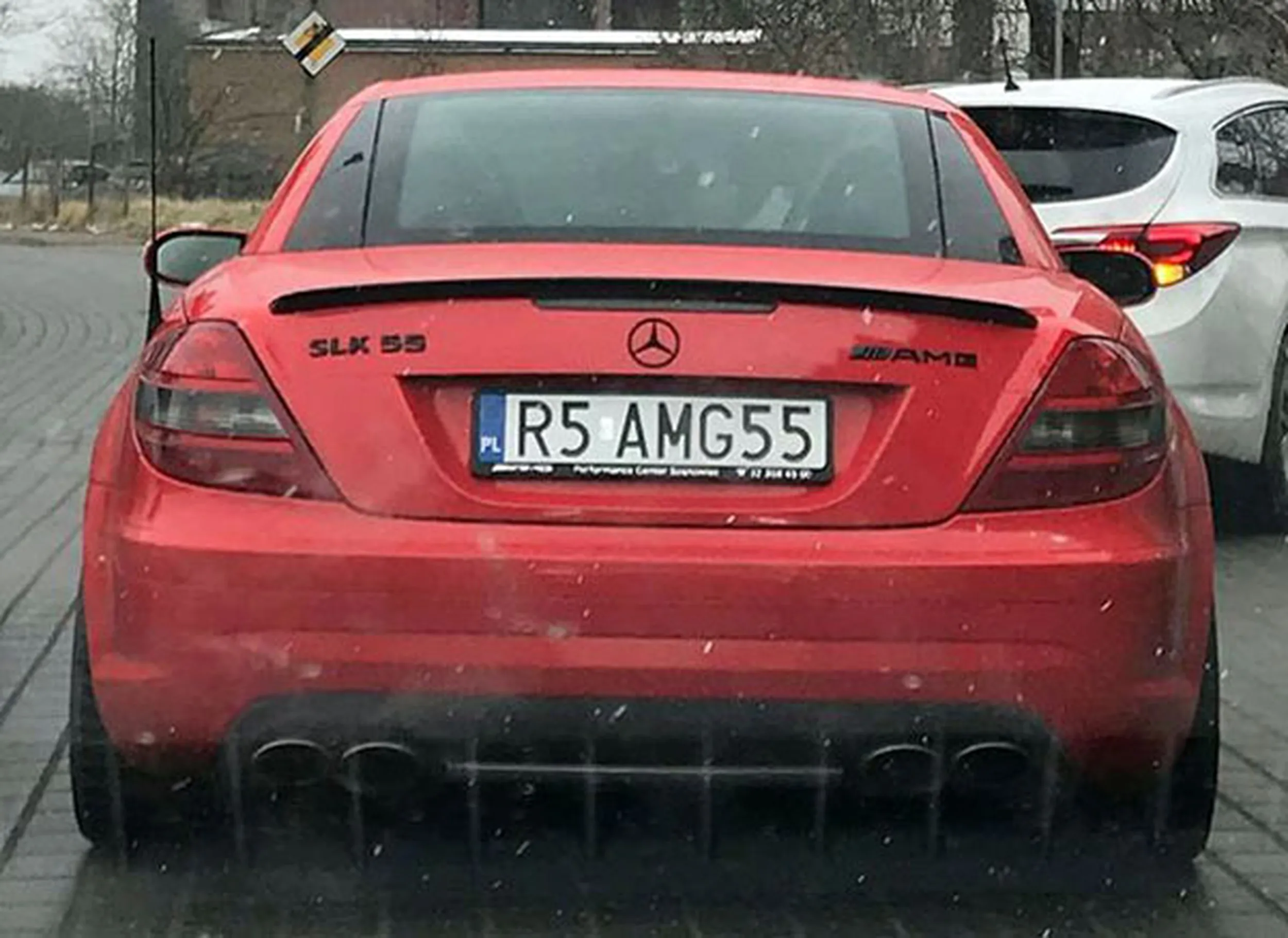 Fajny numer, blacha R5 AMG55