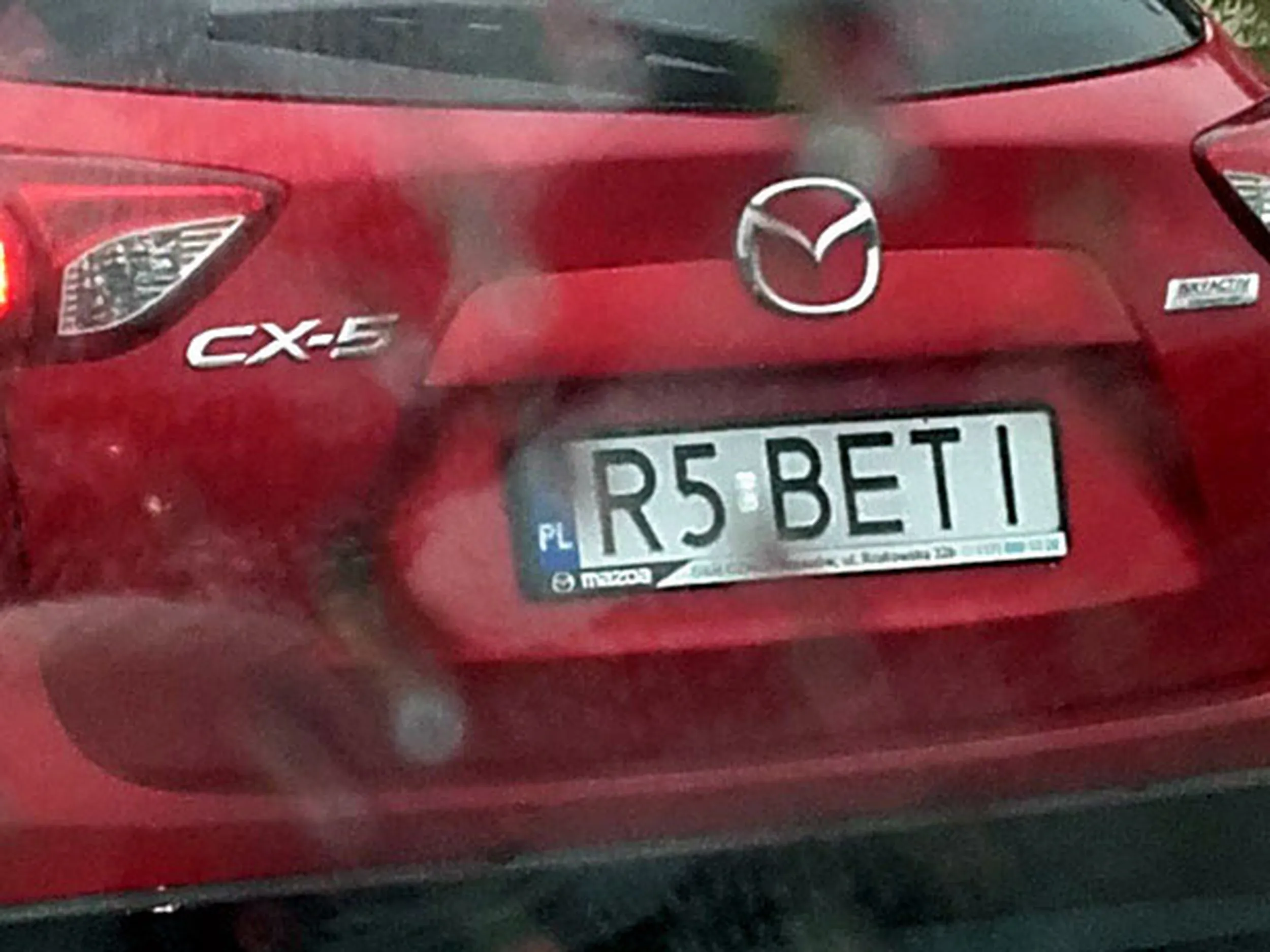 Fajny numer, blacha R5 BETI