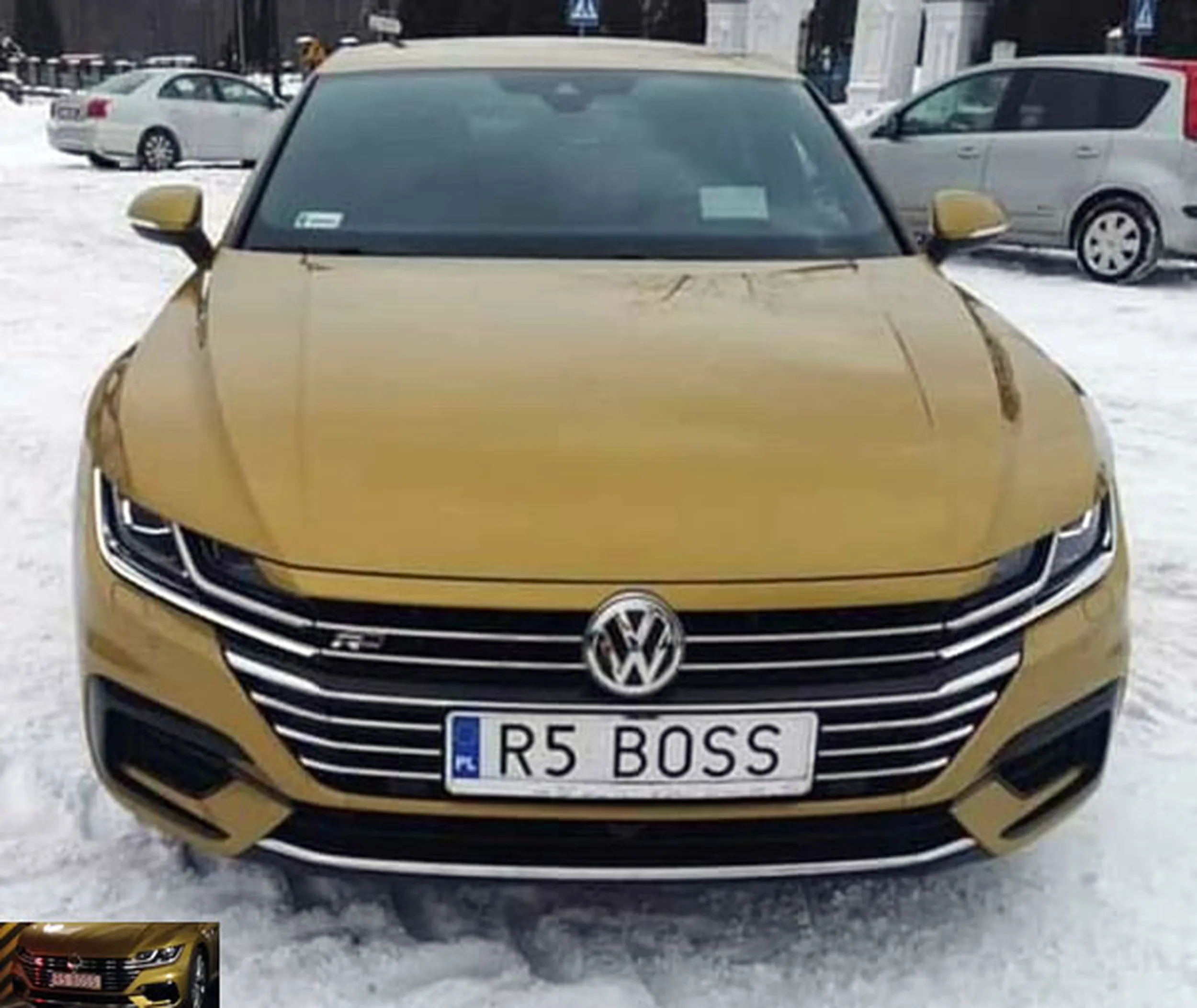 Fajny numer, blacha R5 BOSS