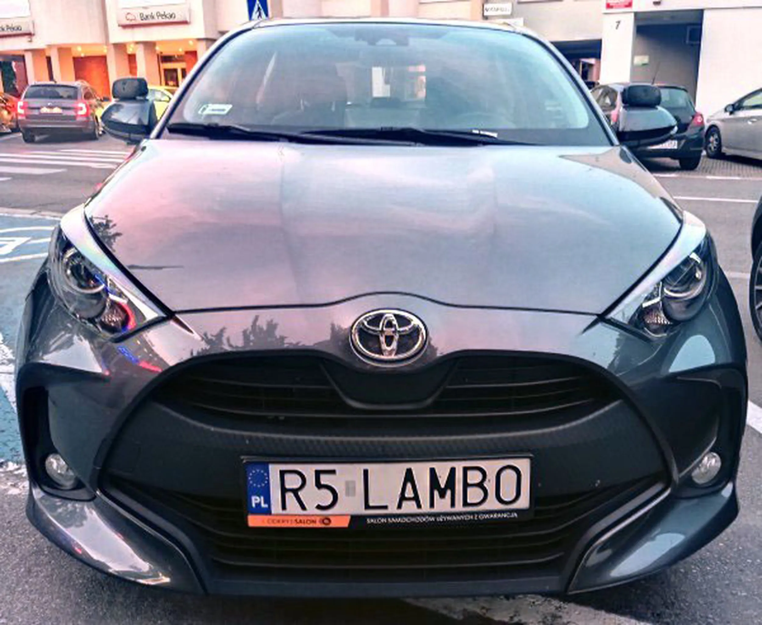 Fajny numer, blacha R5 LAMBO