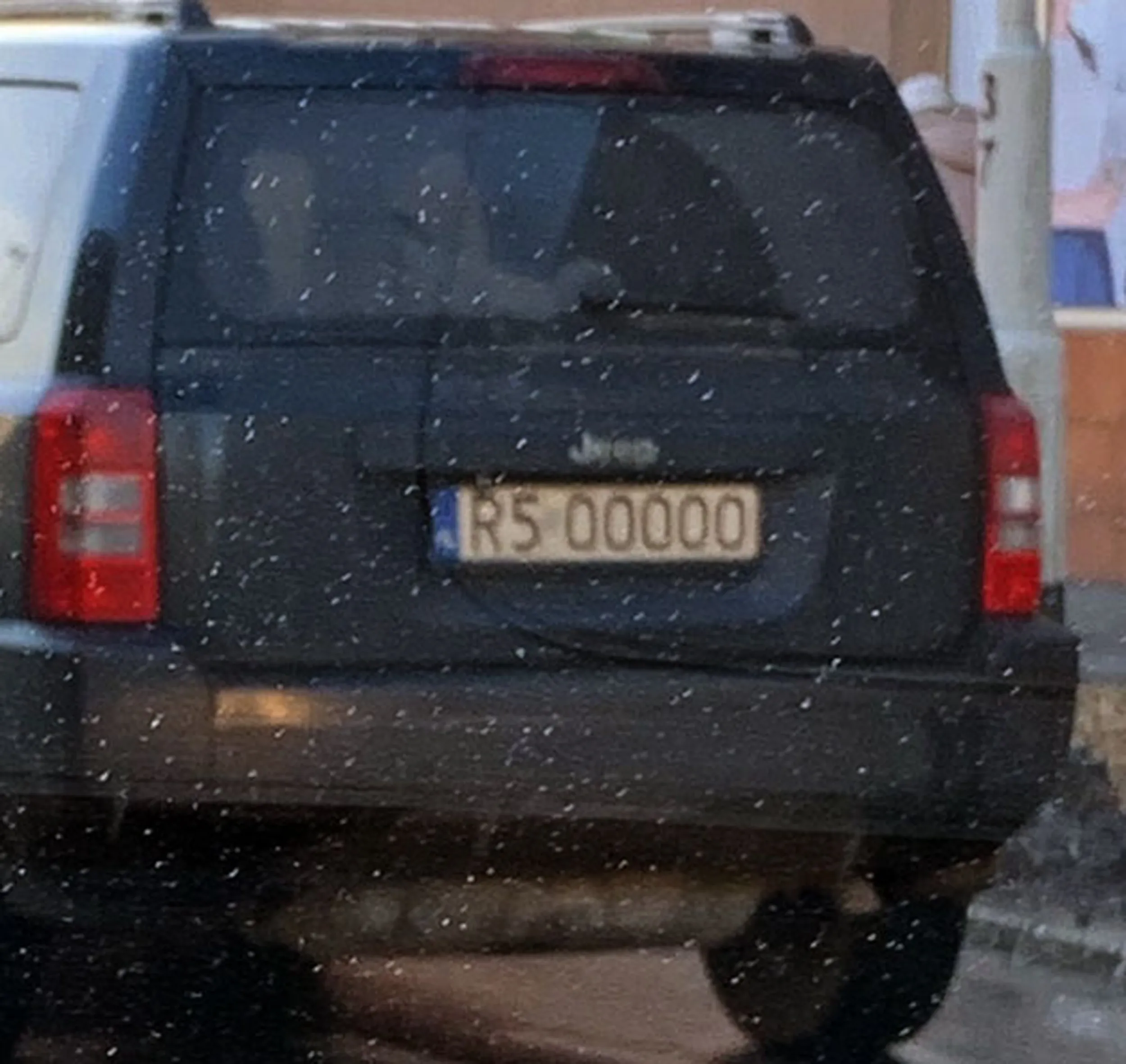 Fajny numer, blacha R5 OOOOO