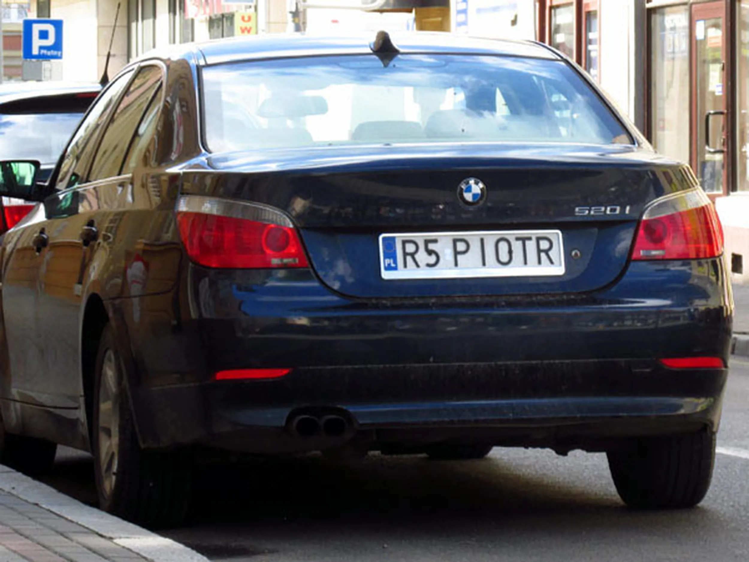 Fajny numer, blacha R5 PIOTR