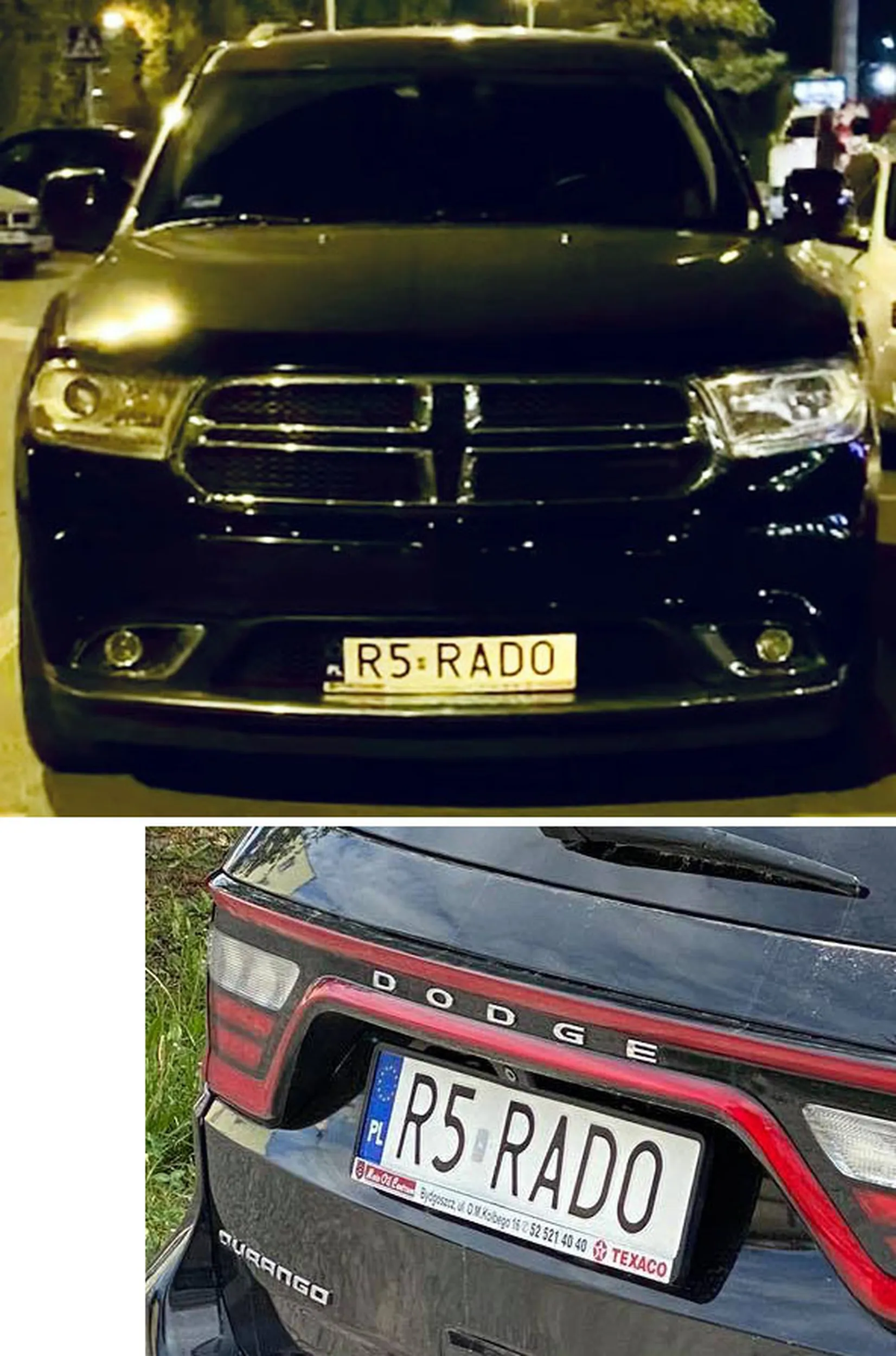 Fajny numer, blacha R5 RADO