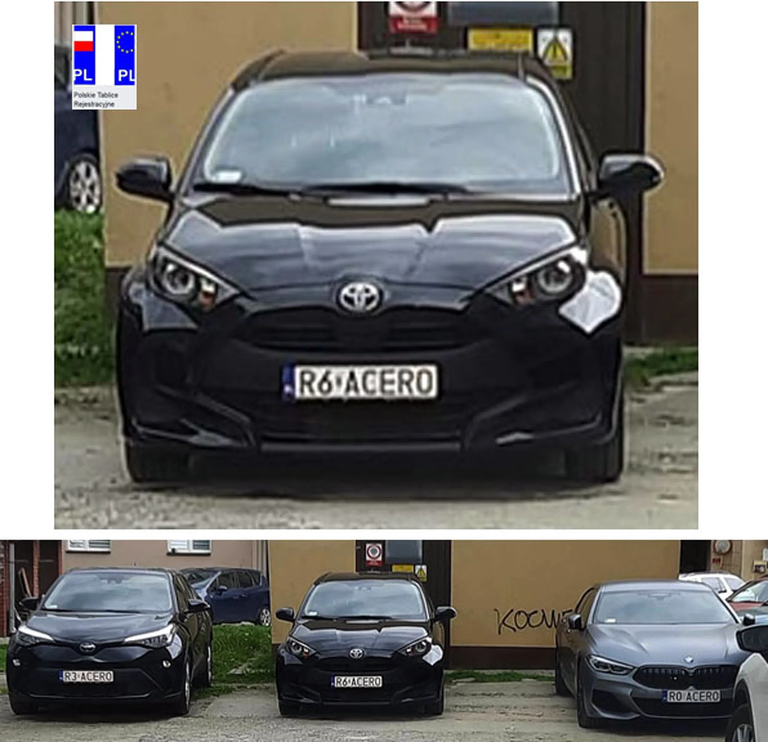 Fajny numer, blacha R6 ACERO