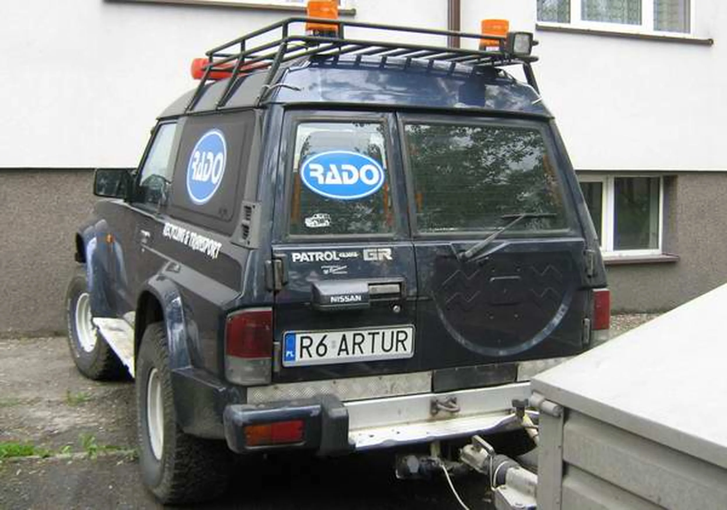 Fajny numer, blacha R6 ARTUR