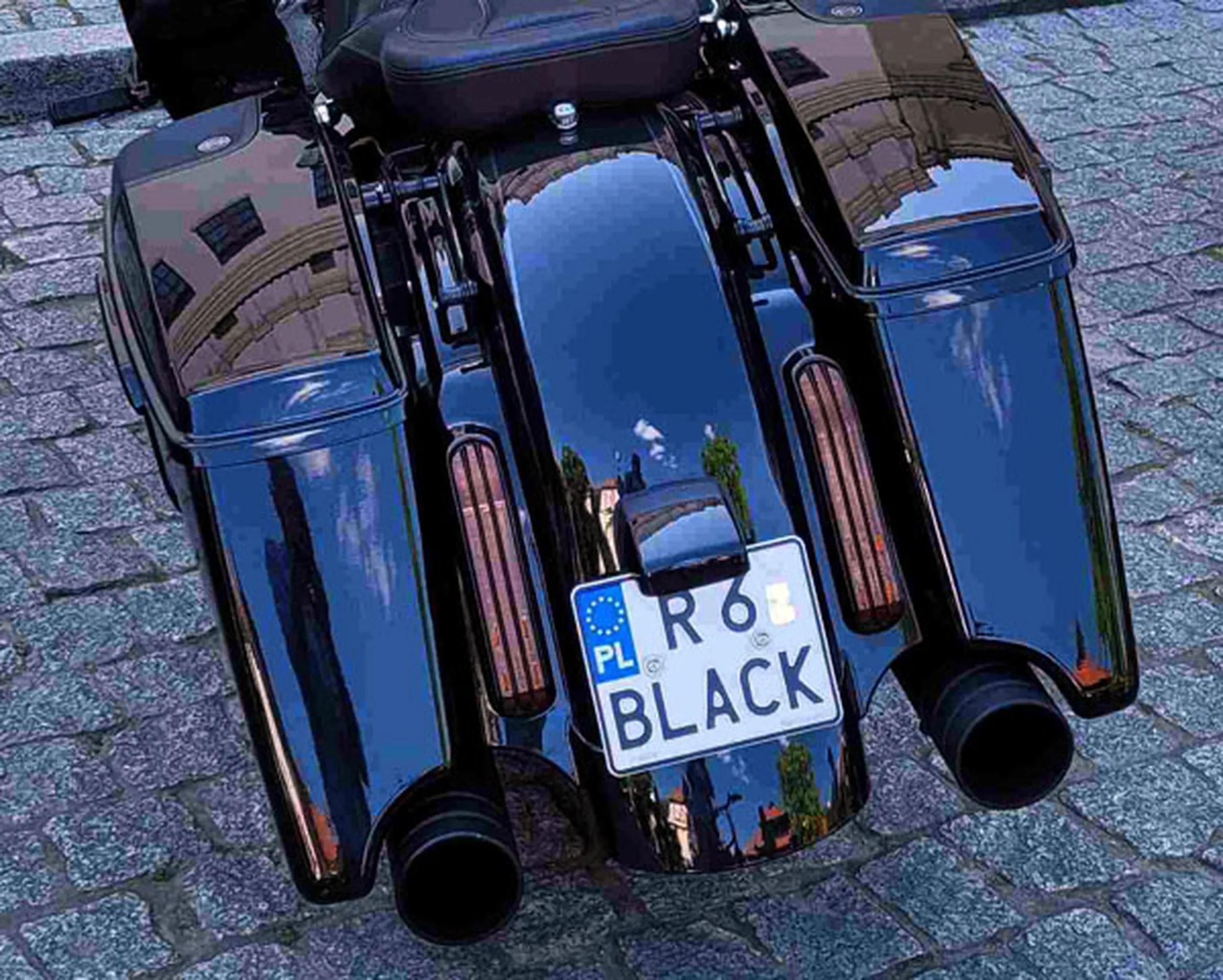 Fajny numer, blacha R6 BLACK