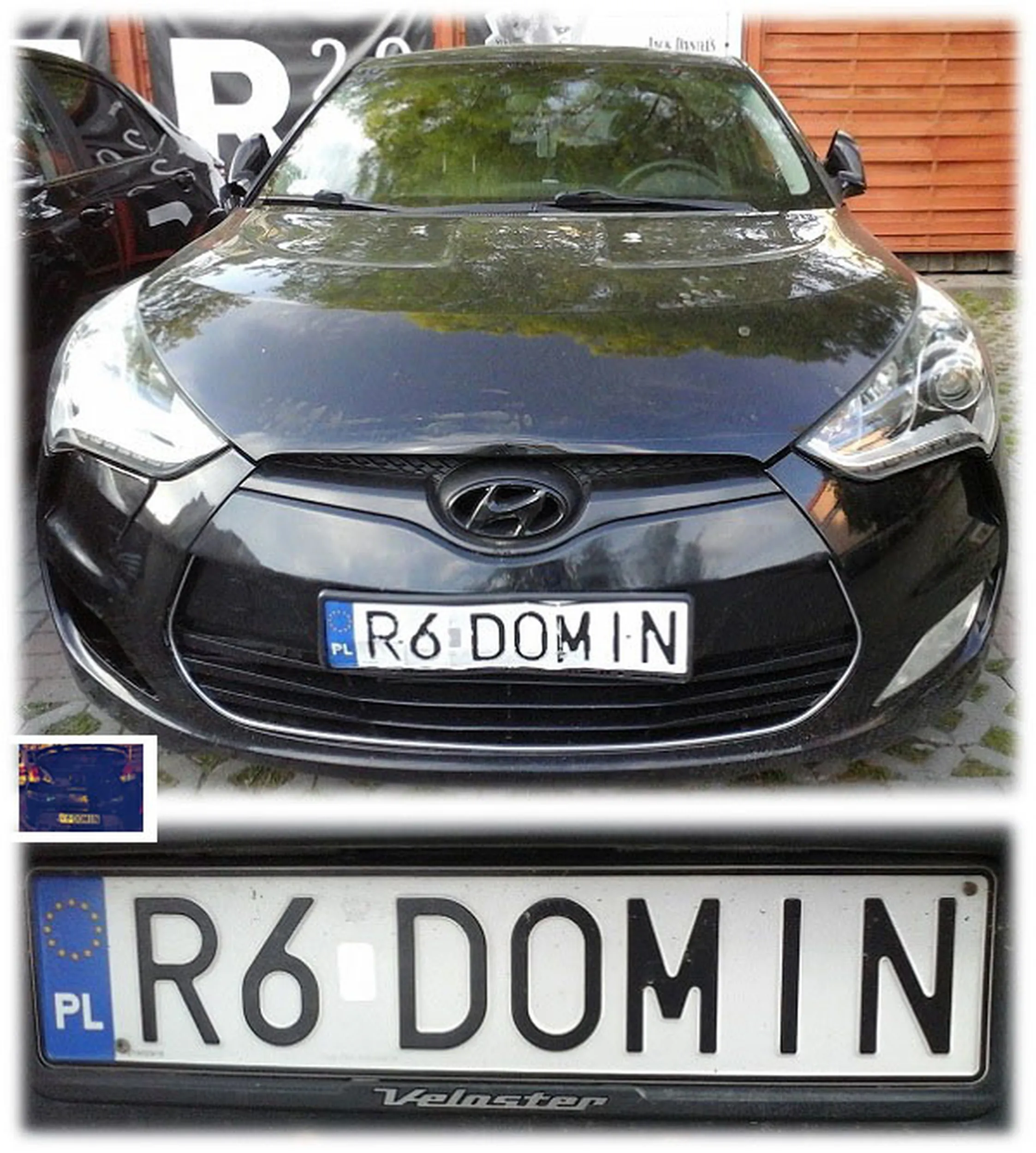 Fajny numer, blacha R6 DOMIN