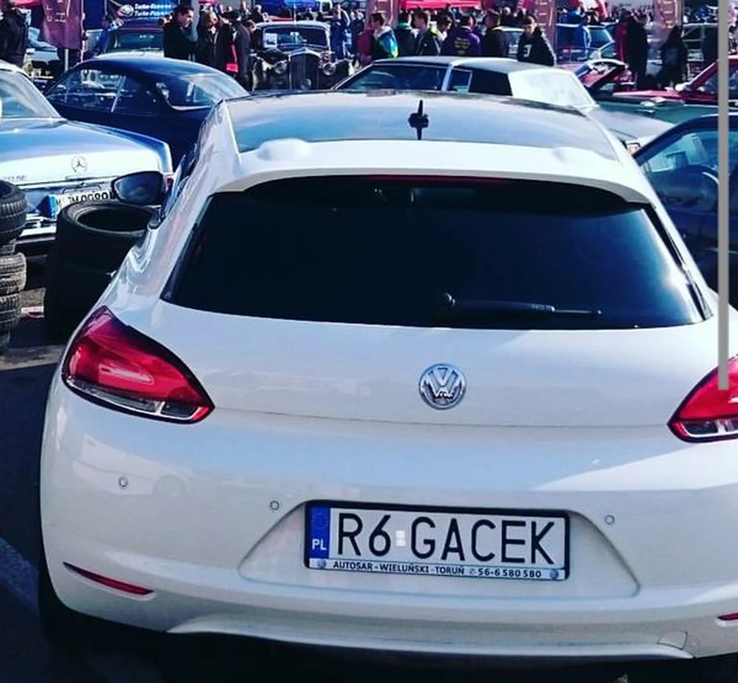 Fajny numer, blacha R6 GACEK