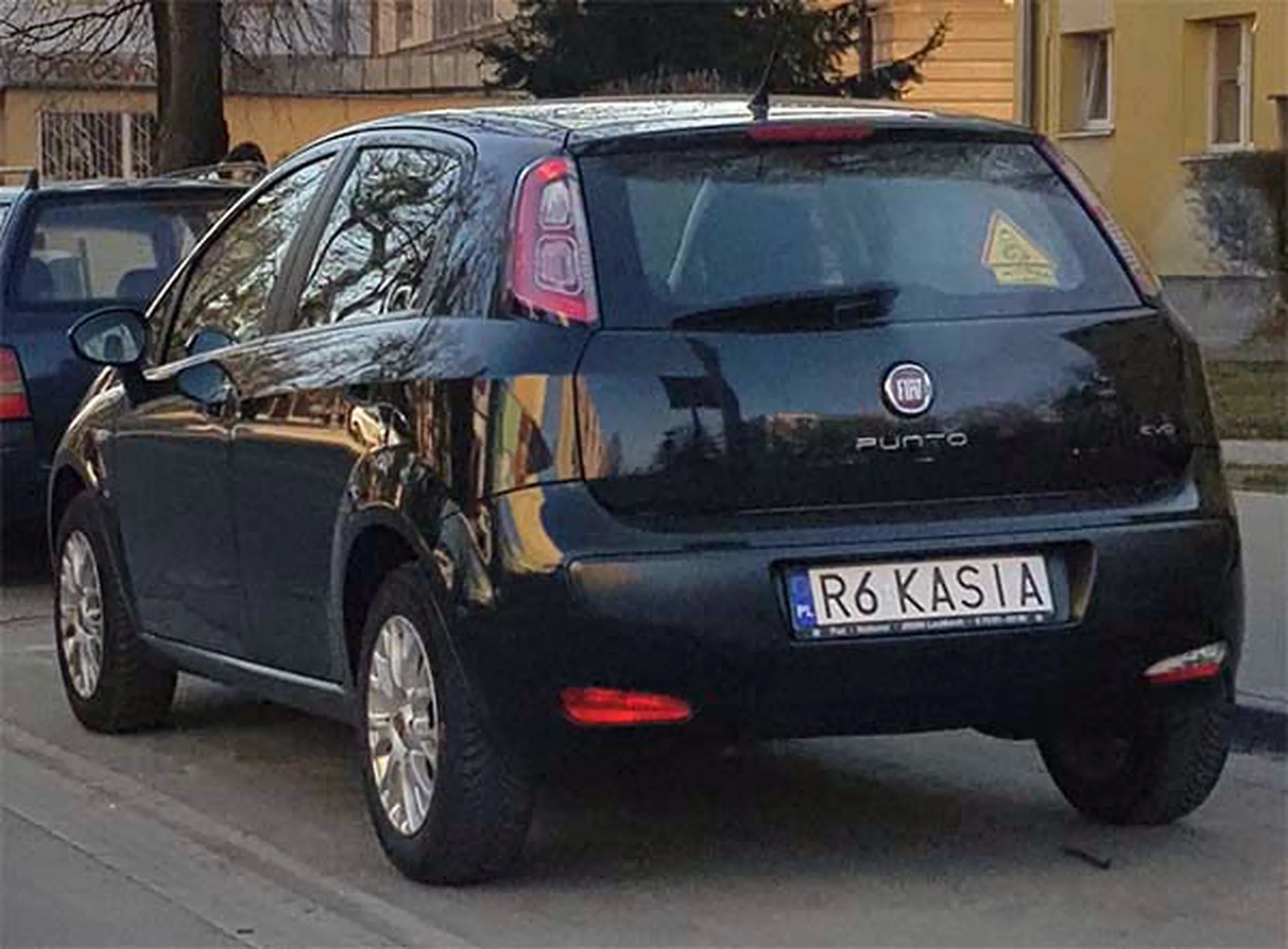 Fajny numer, blacha R6 KASIA