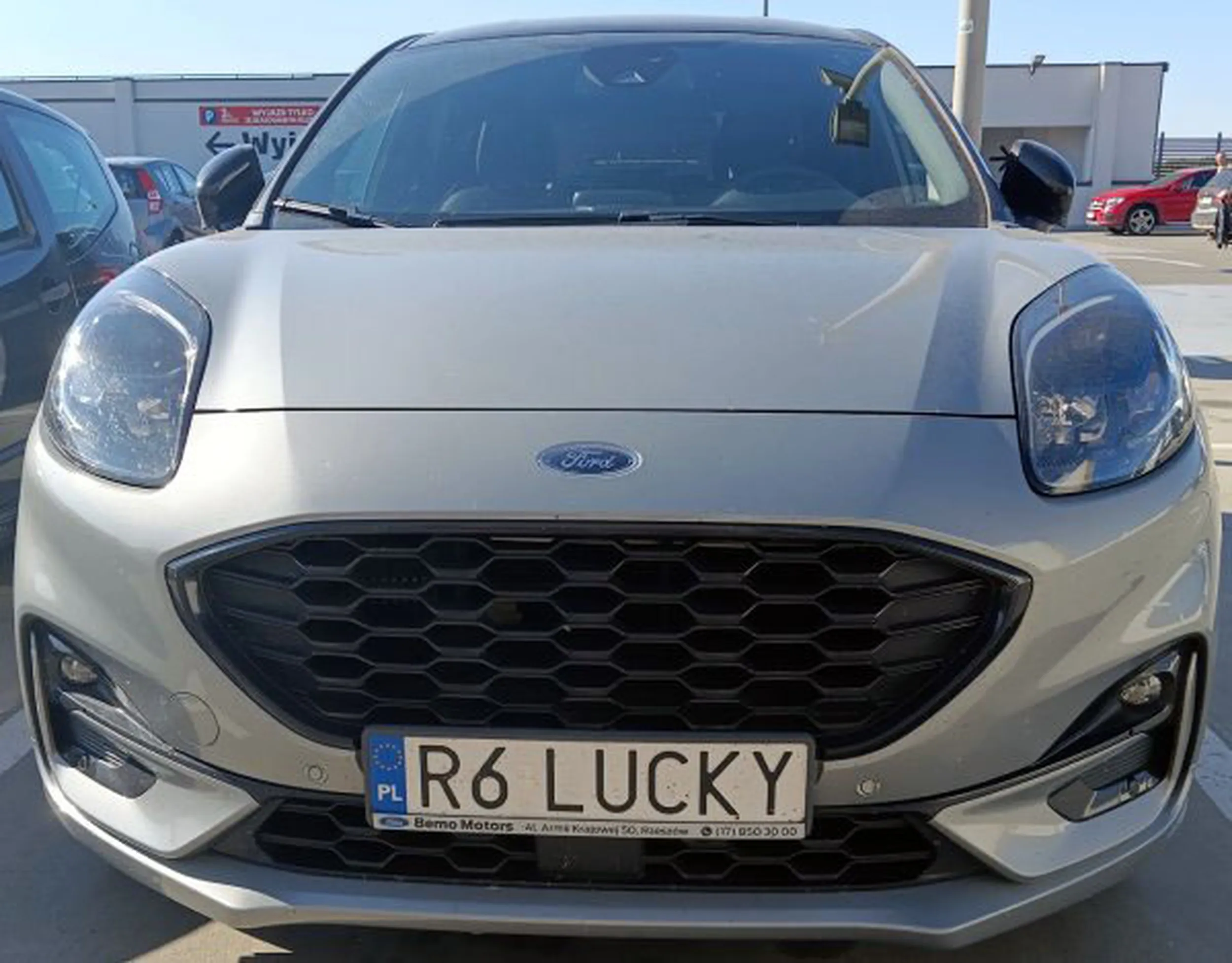 Fajny numer, blacha R6 LUCKY