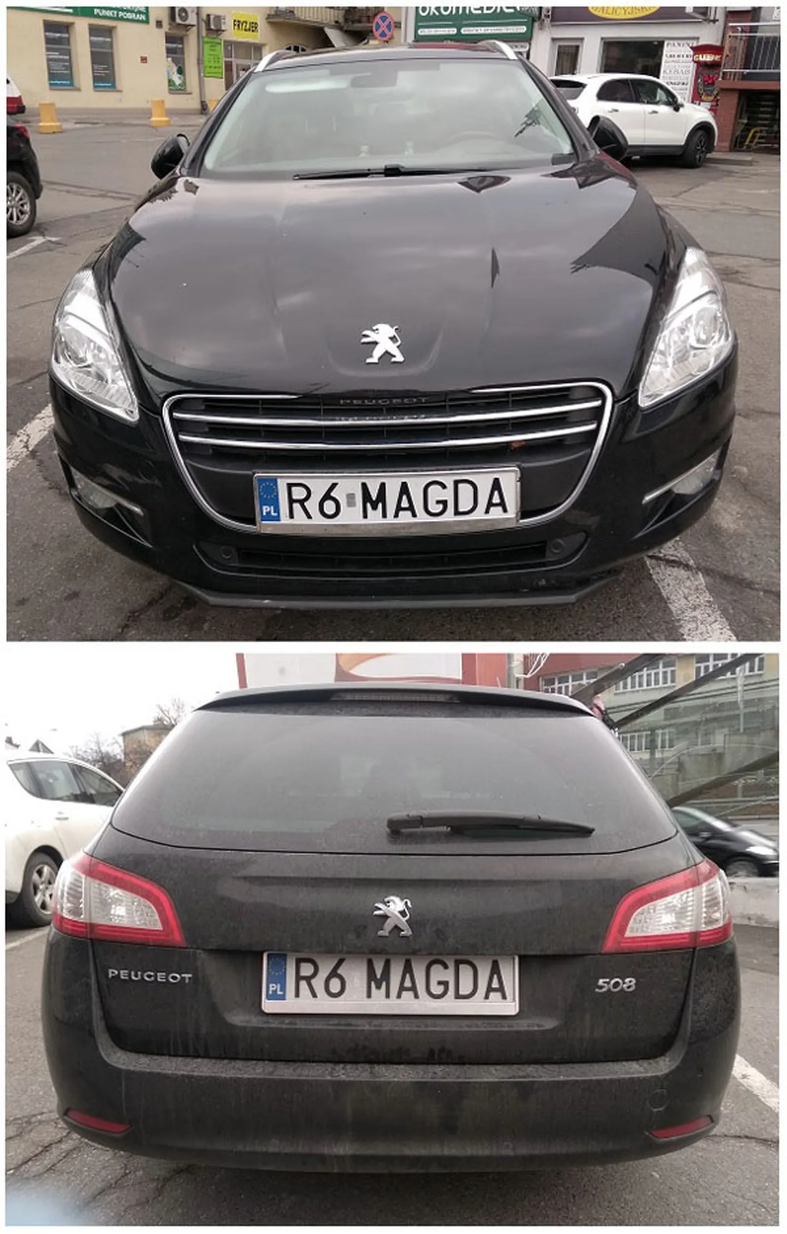 Fajny numer, blacha R6 MAGDA