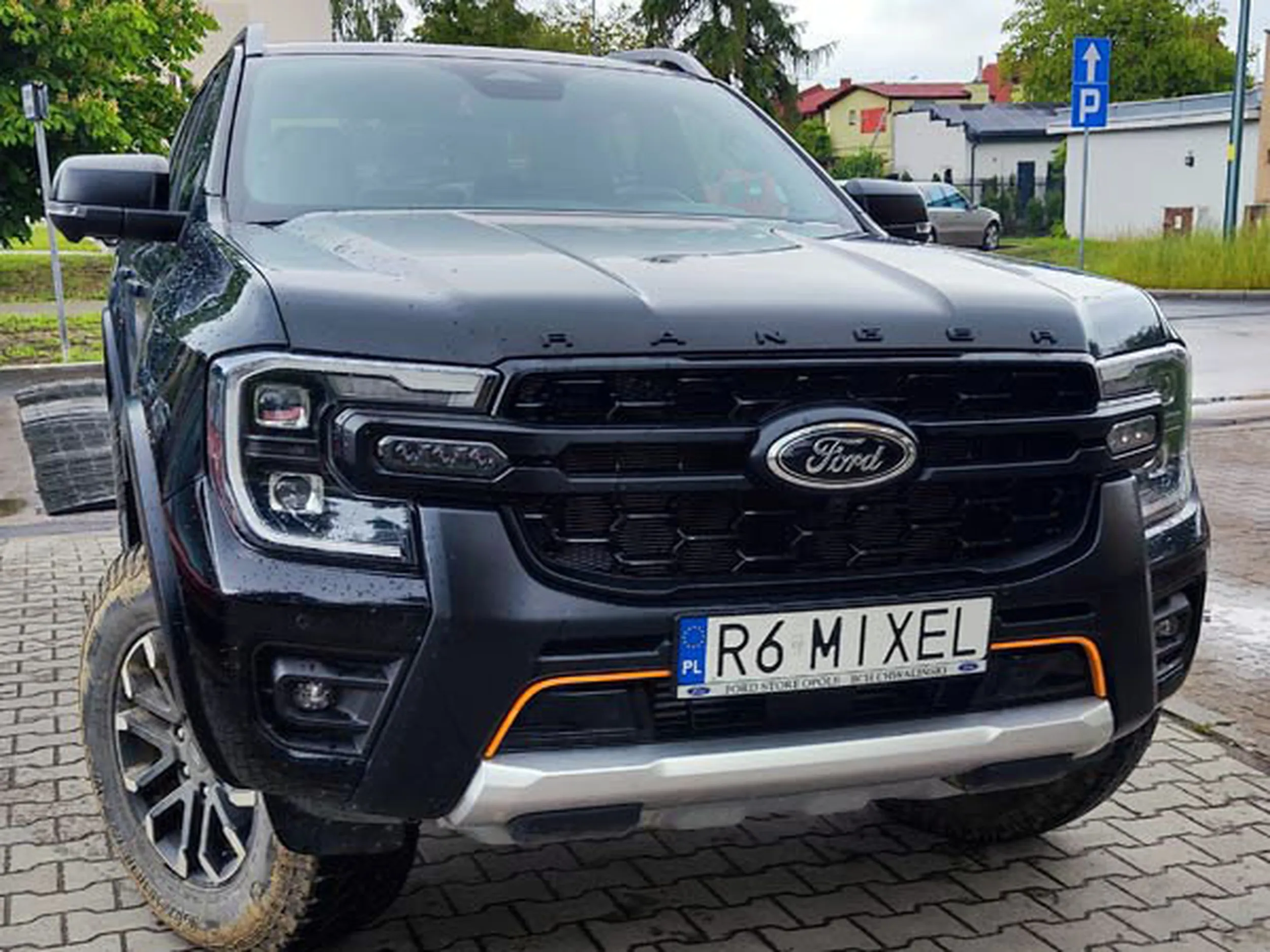 Fajny numer, blacha R6 MIXEL