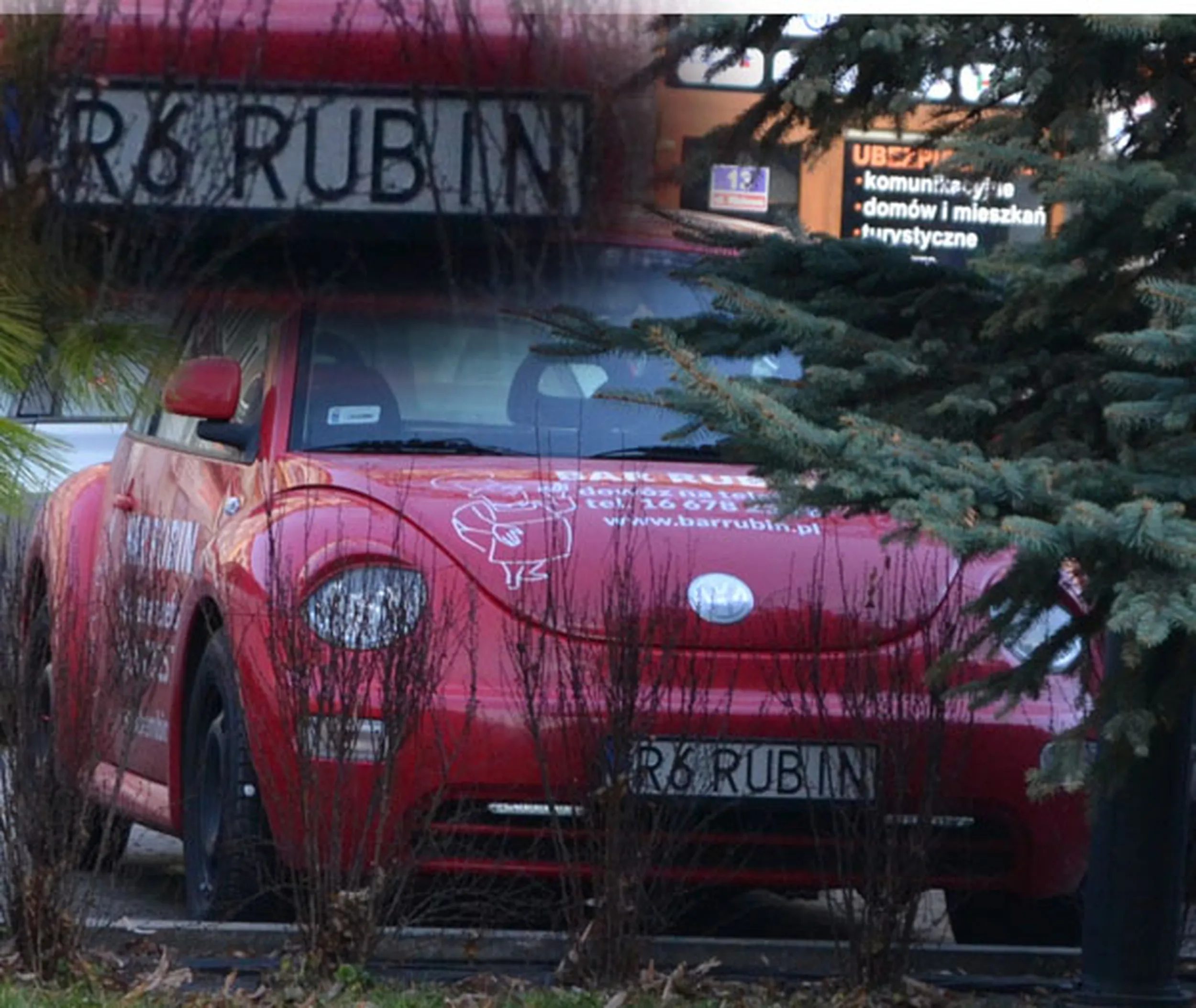 Fajny numer, blacha R6 RUBIN