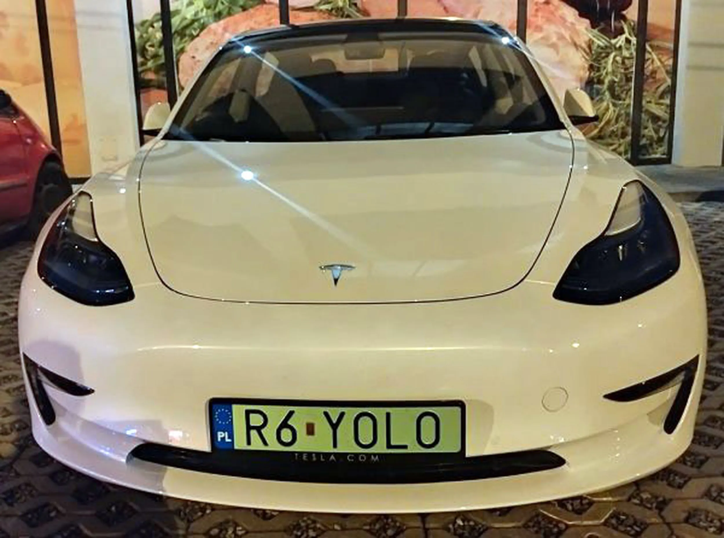 Fajny numer, blacha R6 YOLO