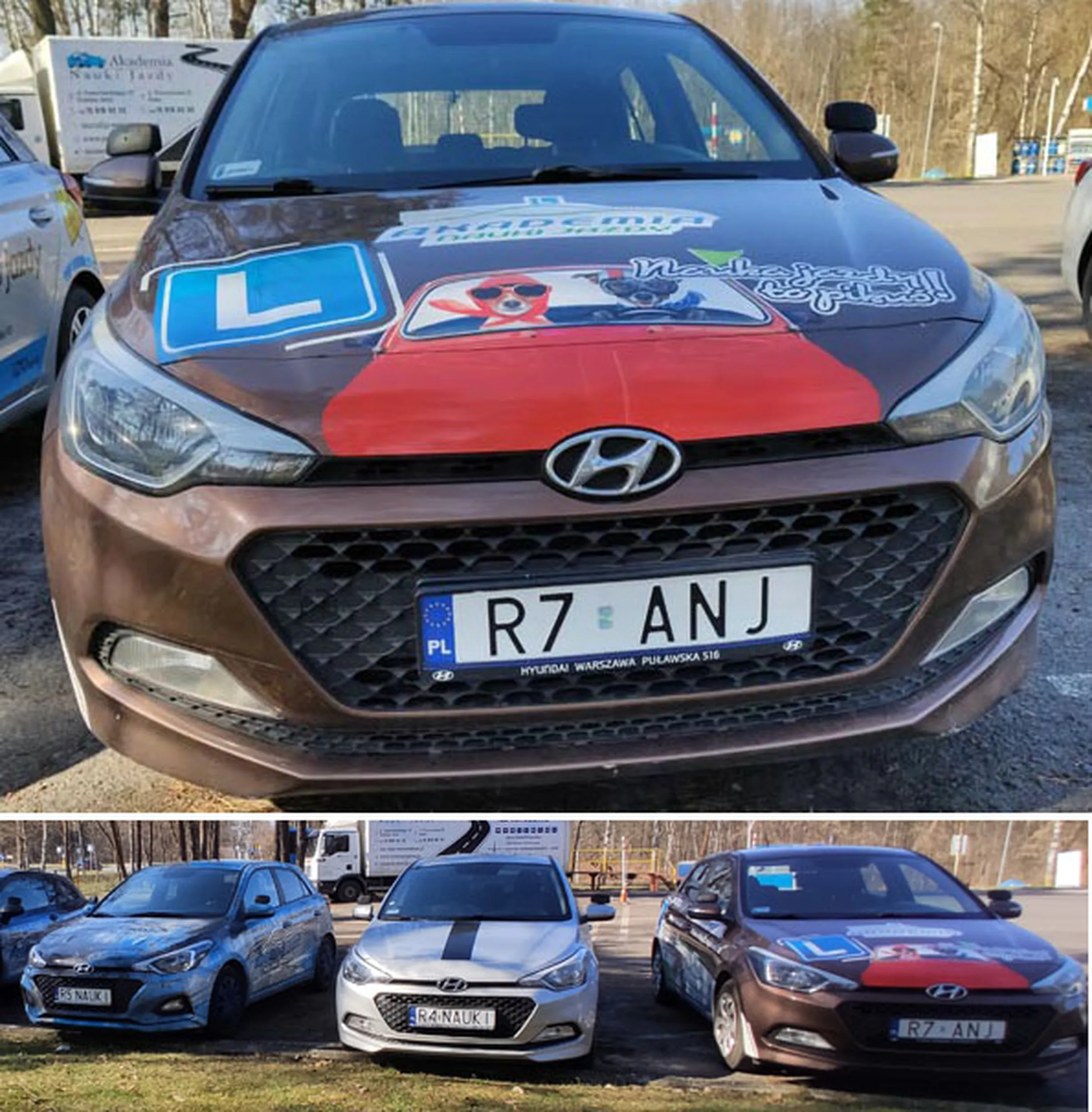 Fajny numer, blacha R7 ANJ