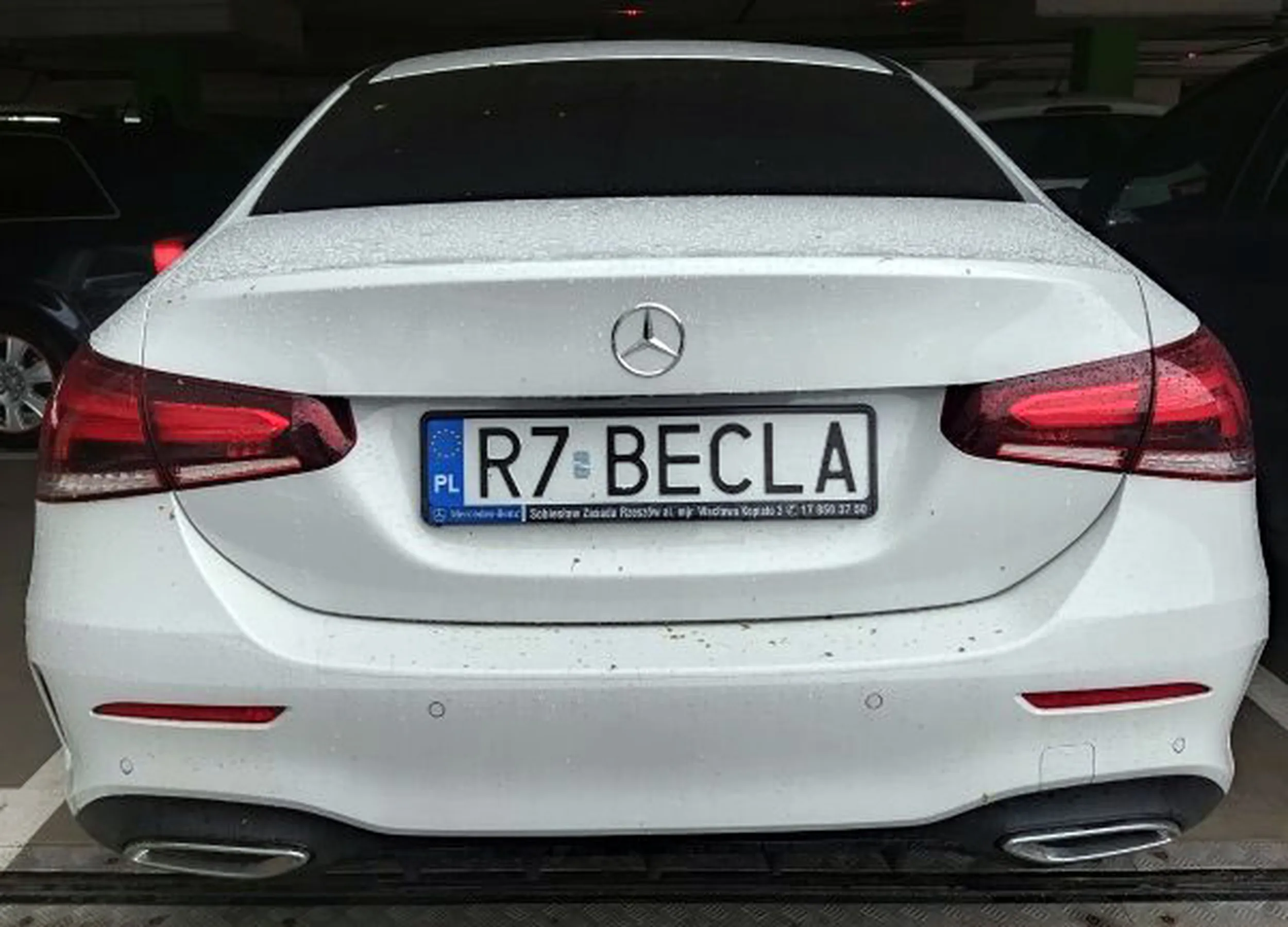 Fajny numer, blacha R7 BECLA