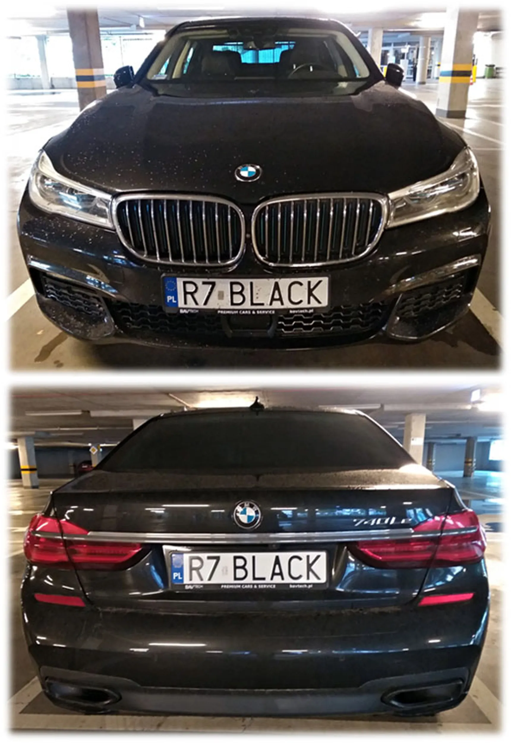 Fajny numer, blacha R7 BLACK