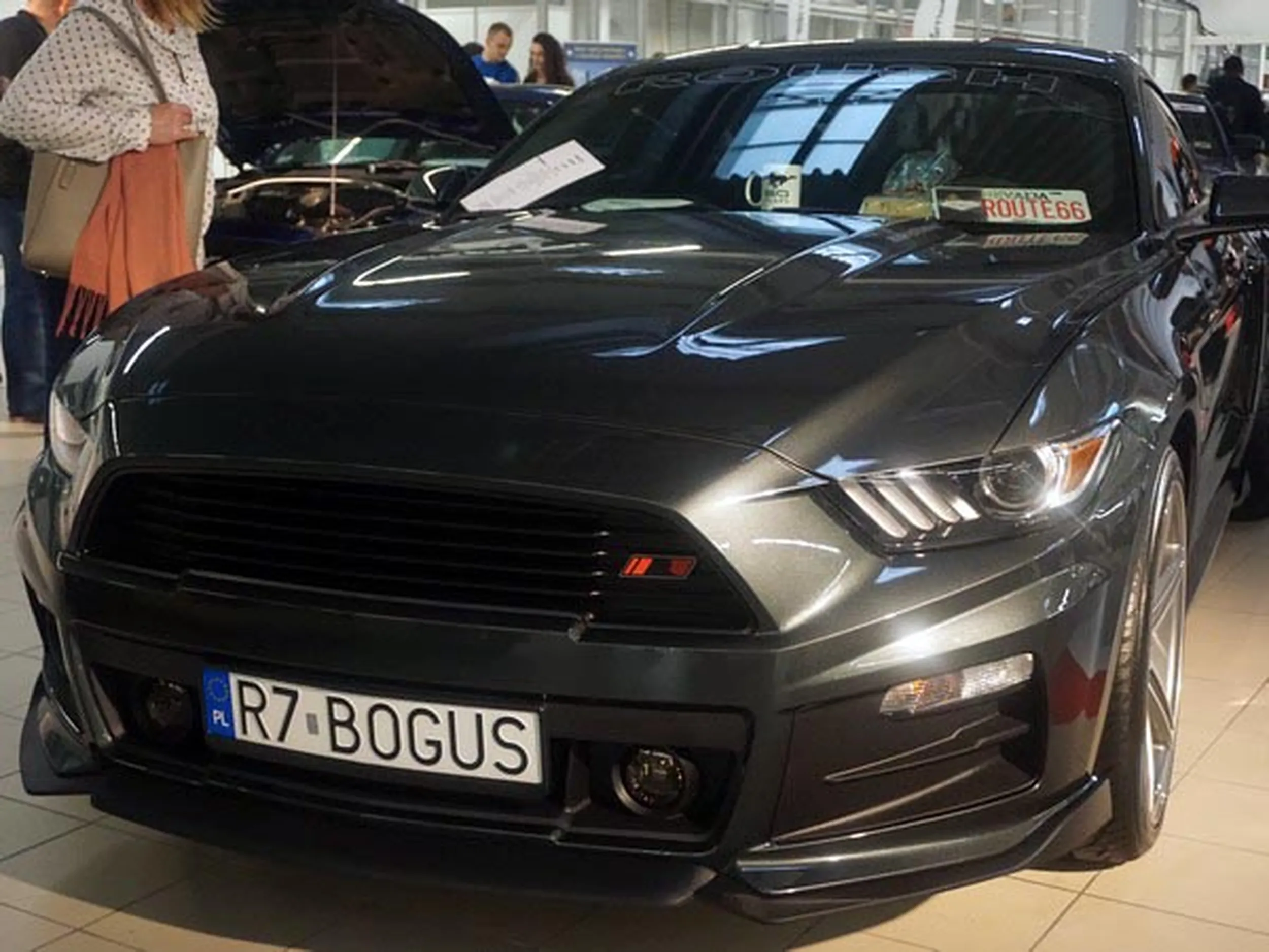 Fajny numer, blacha R7 BOGUS