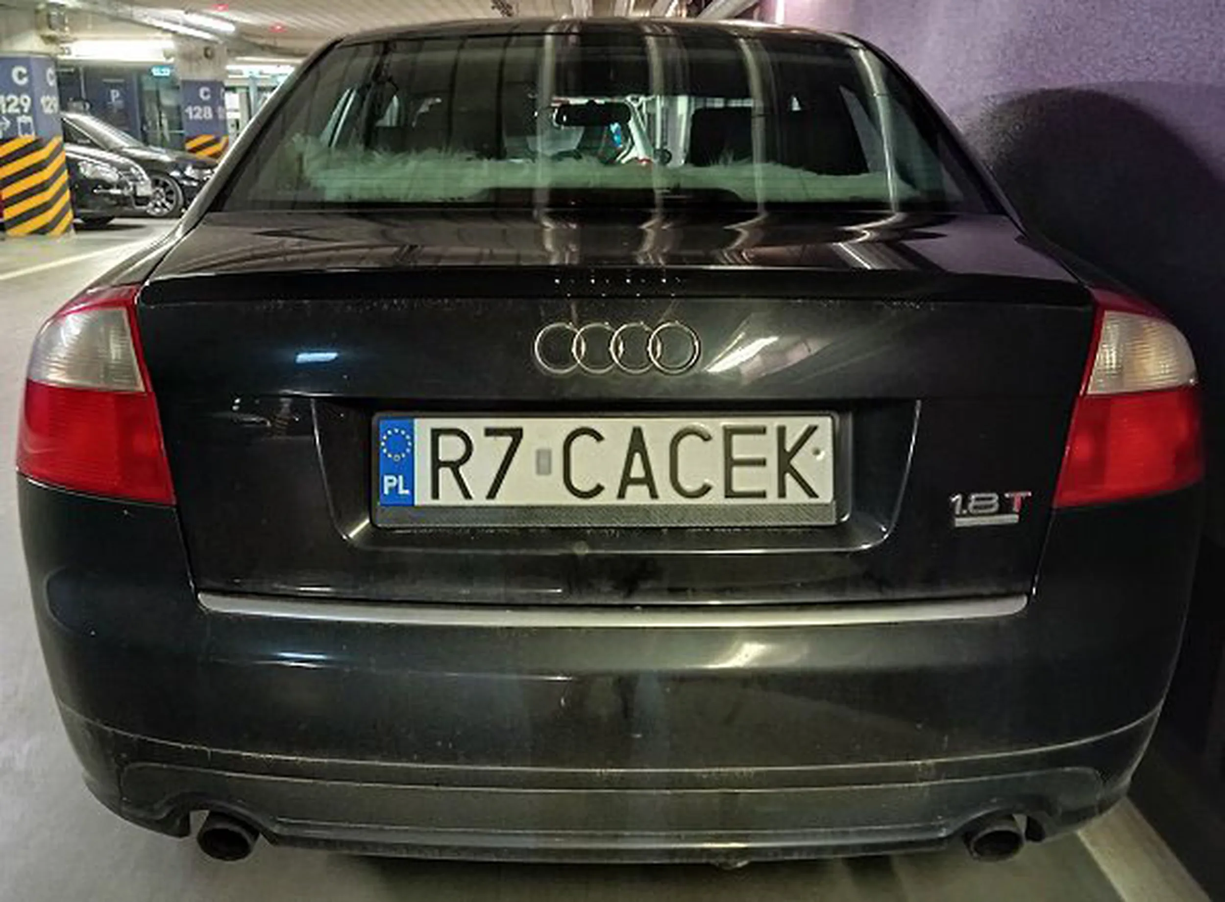 Fajny numer, blacha R7 CACEK
