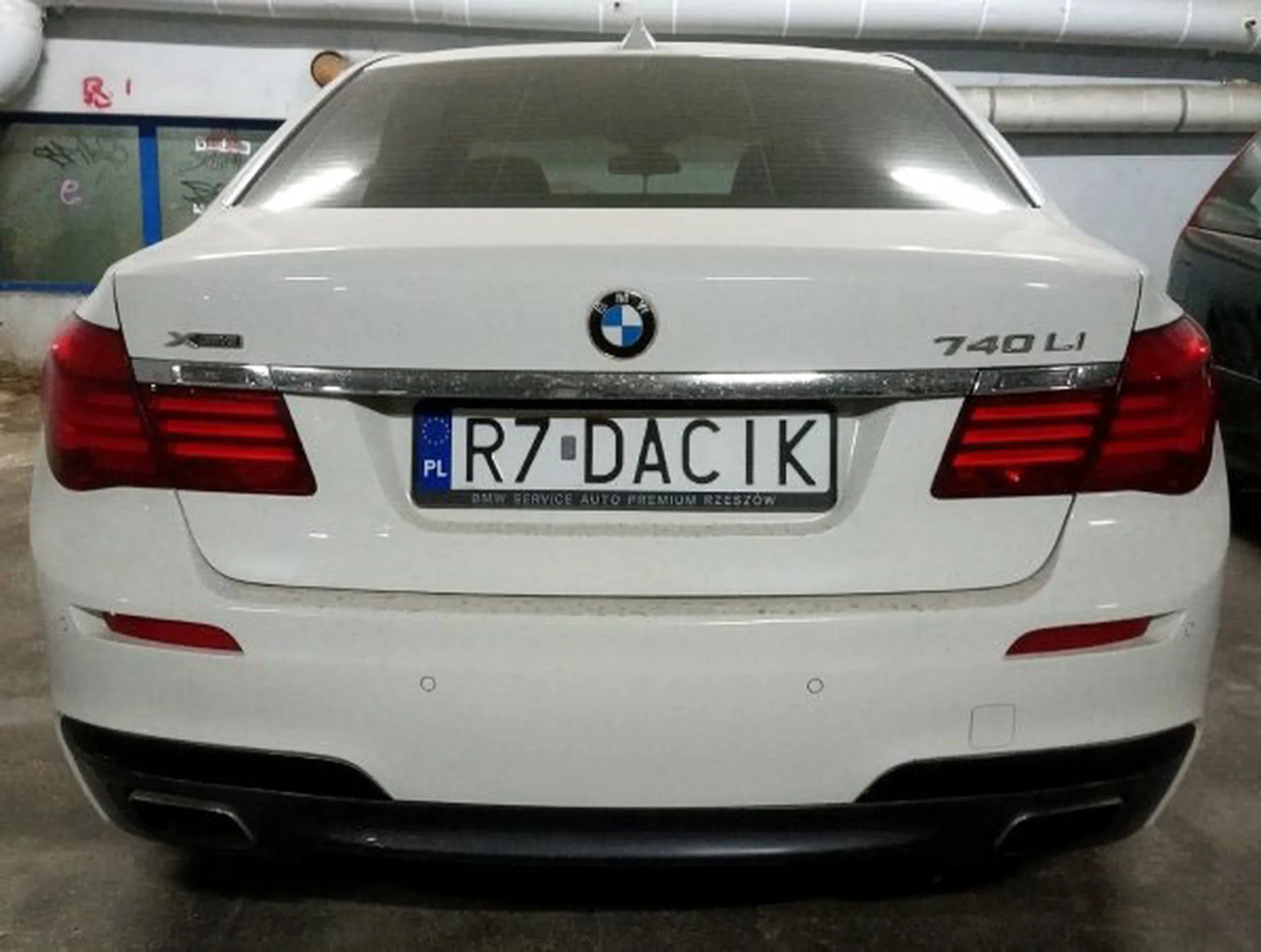 Fajny numer, blacha R7 DACIK