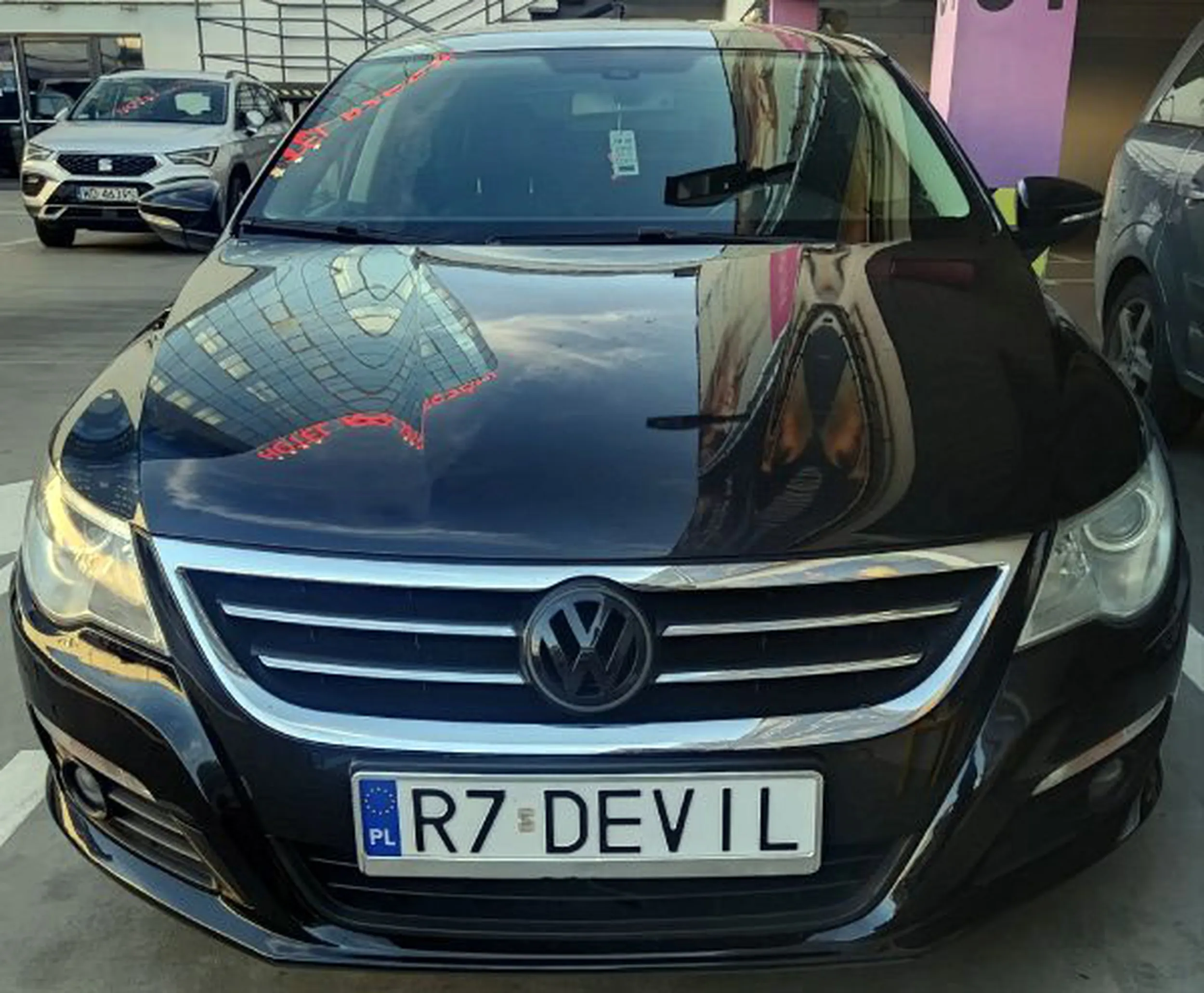 Fajny numer, blacha R7 DEVIL