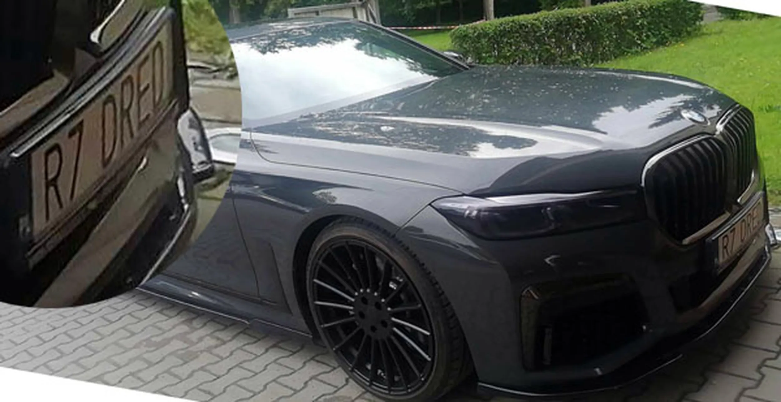 Fajny numer, blacha R7 DRED