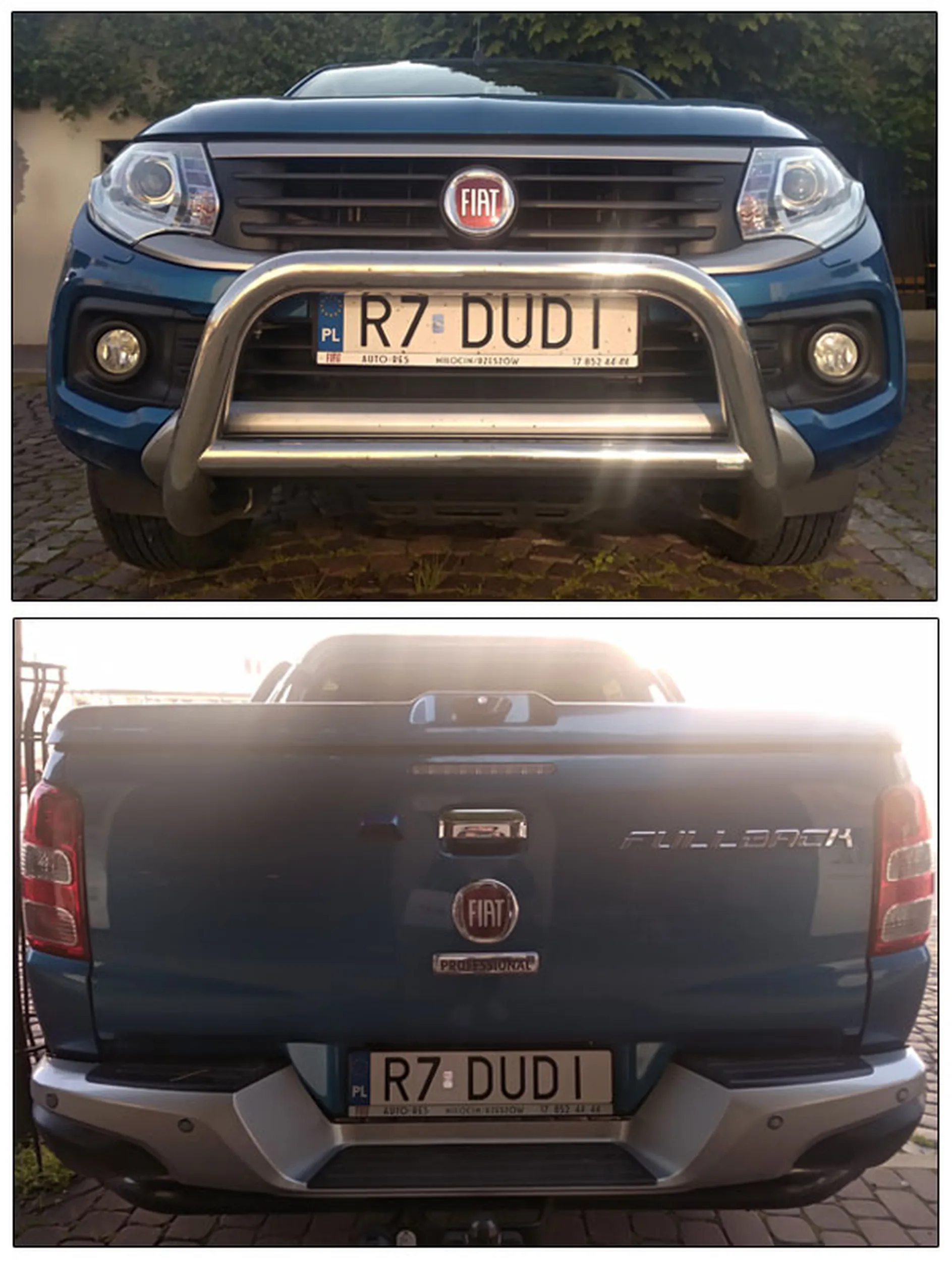 Fajny numer, blacha R7 DUDI