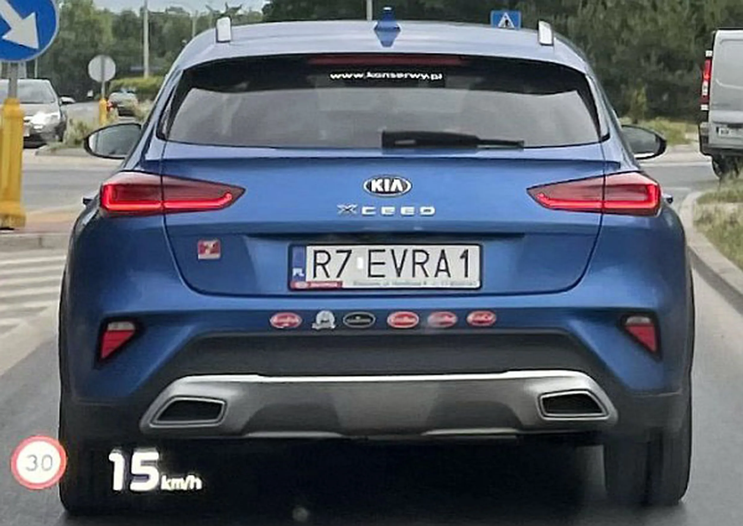 Fajny numer, blacha R7 EVRA1