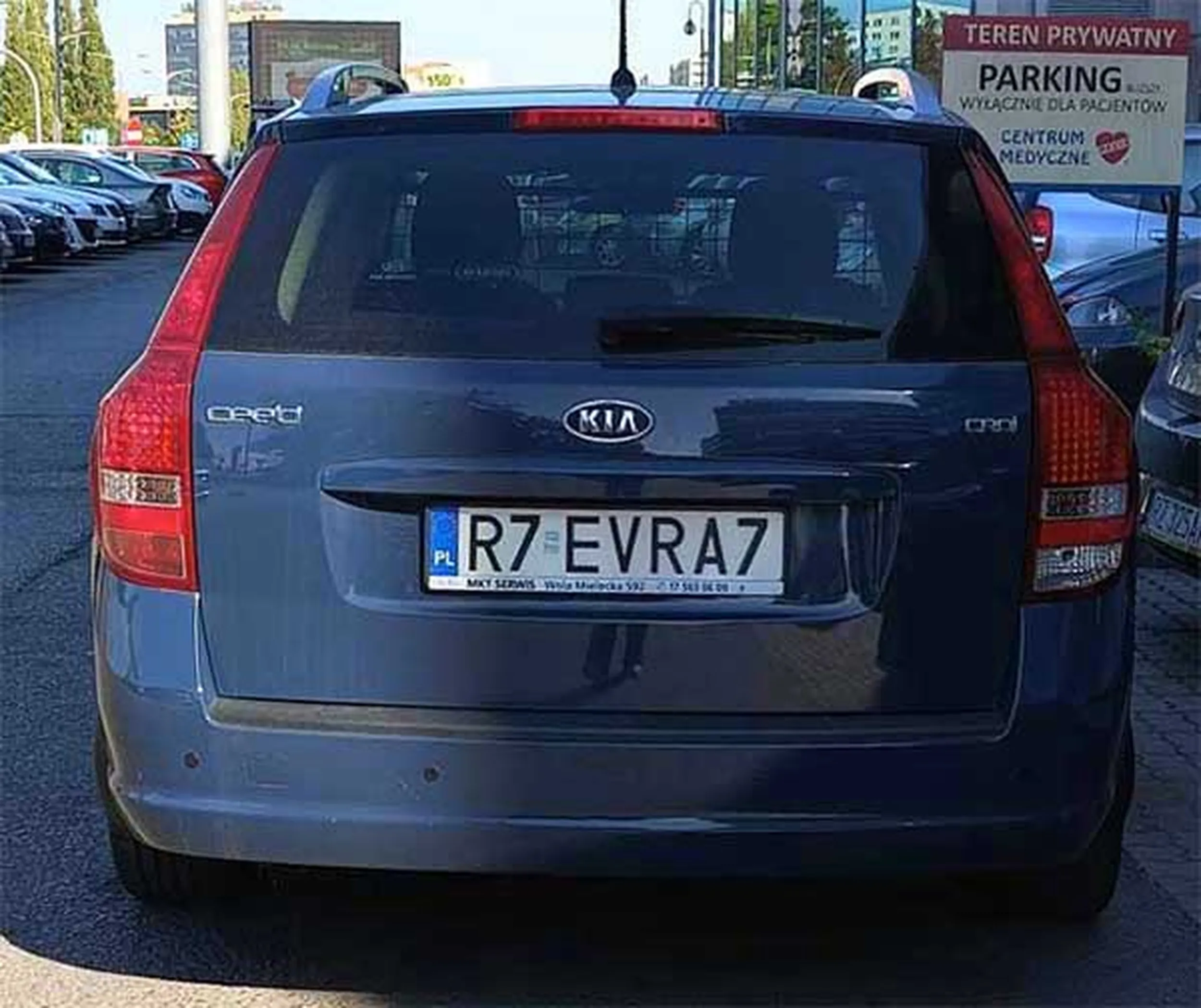 Fajny numer, blacha R7 EVRA7