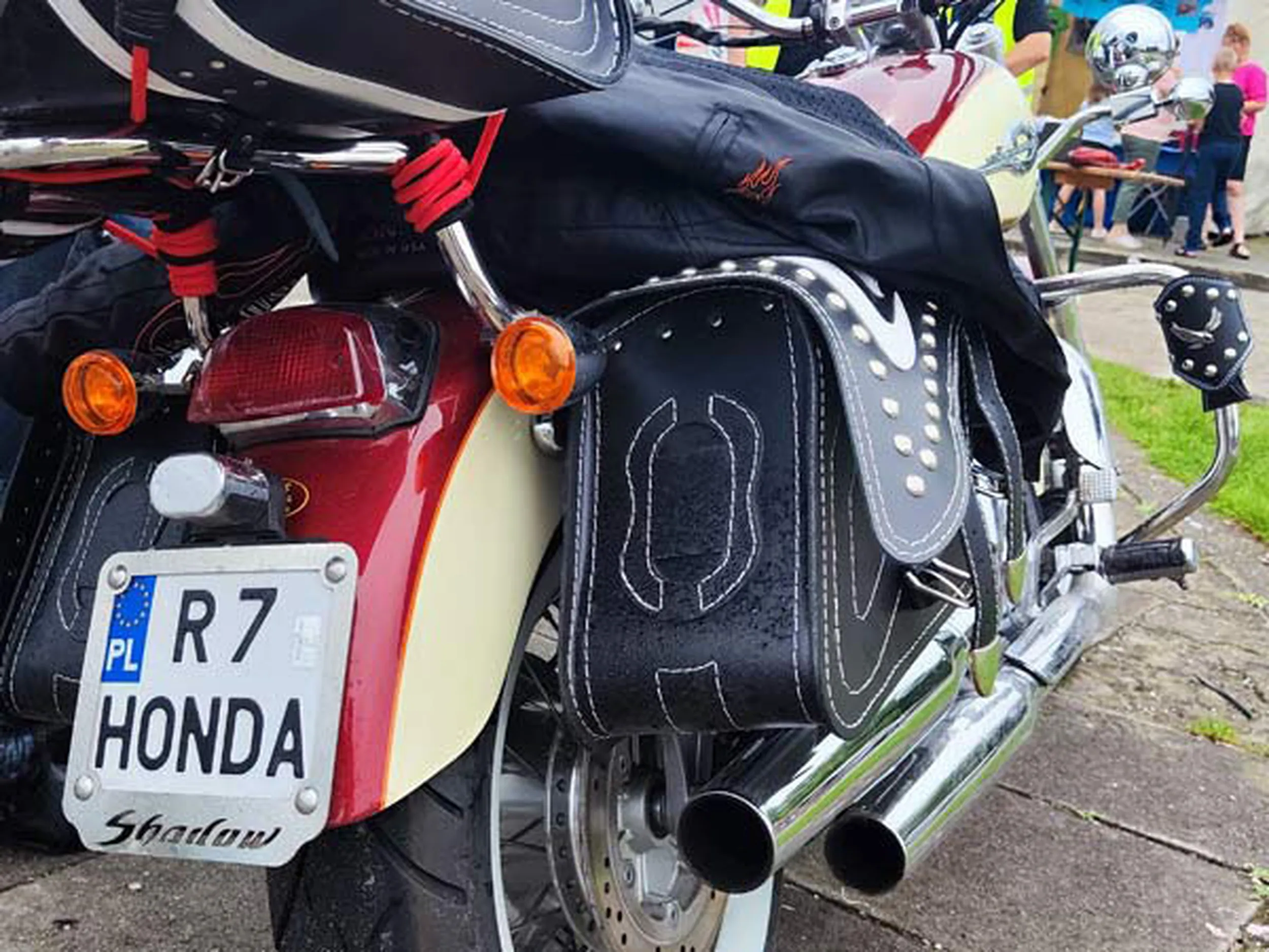 Fajny numer, blacha R7 HONDA