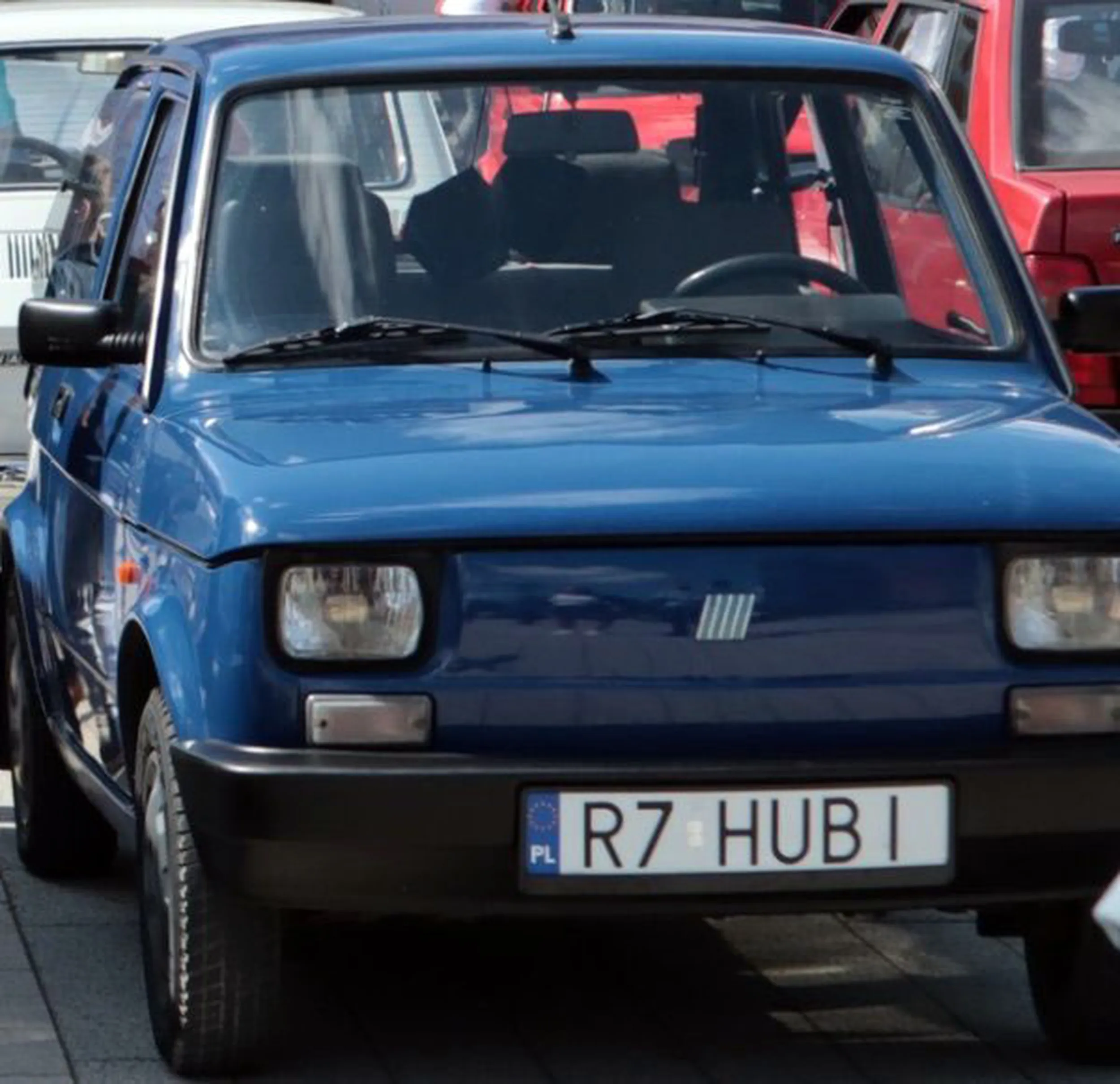 Fajny numer, blacha R7 HUBI