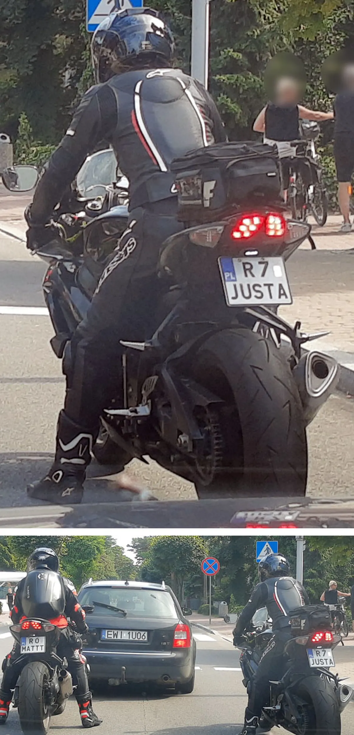 Fajny numer, blacha R7 JUSTA