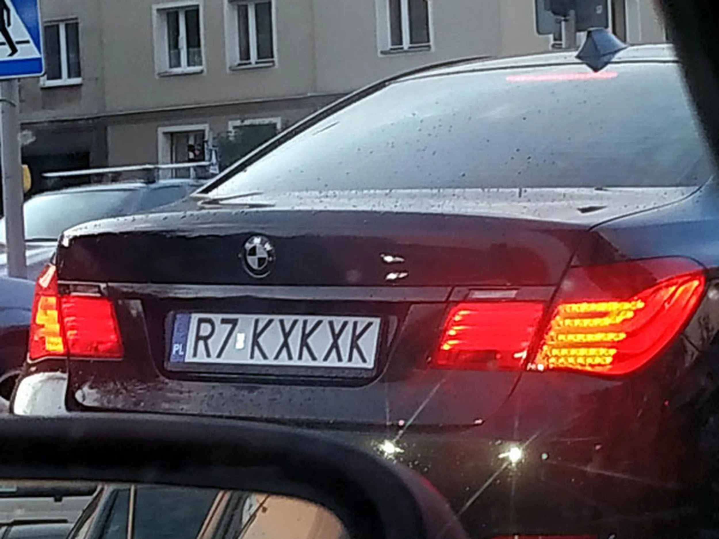 Fajny numer, blacha R7 KXKXK
