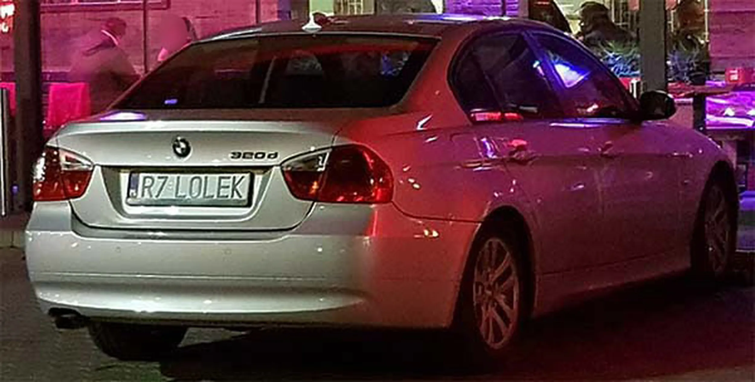 Fajny numer, blacha R7 LOLEK