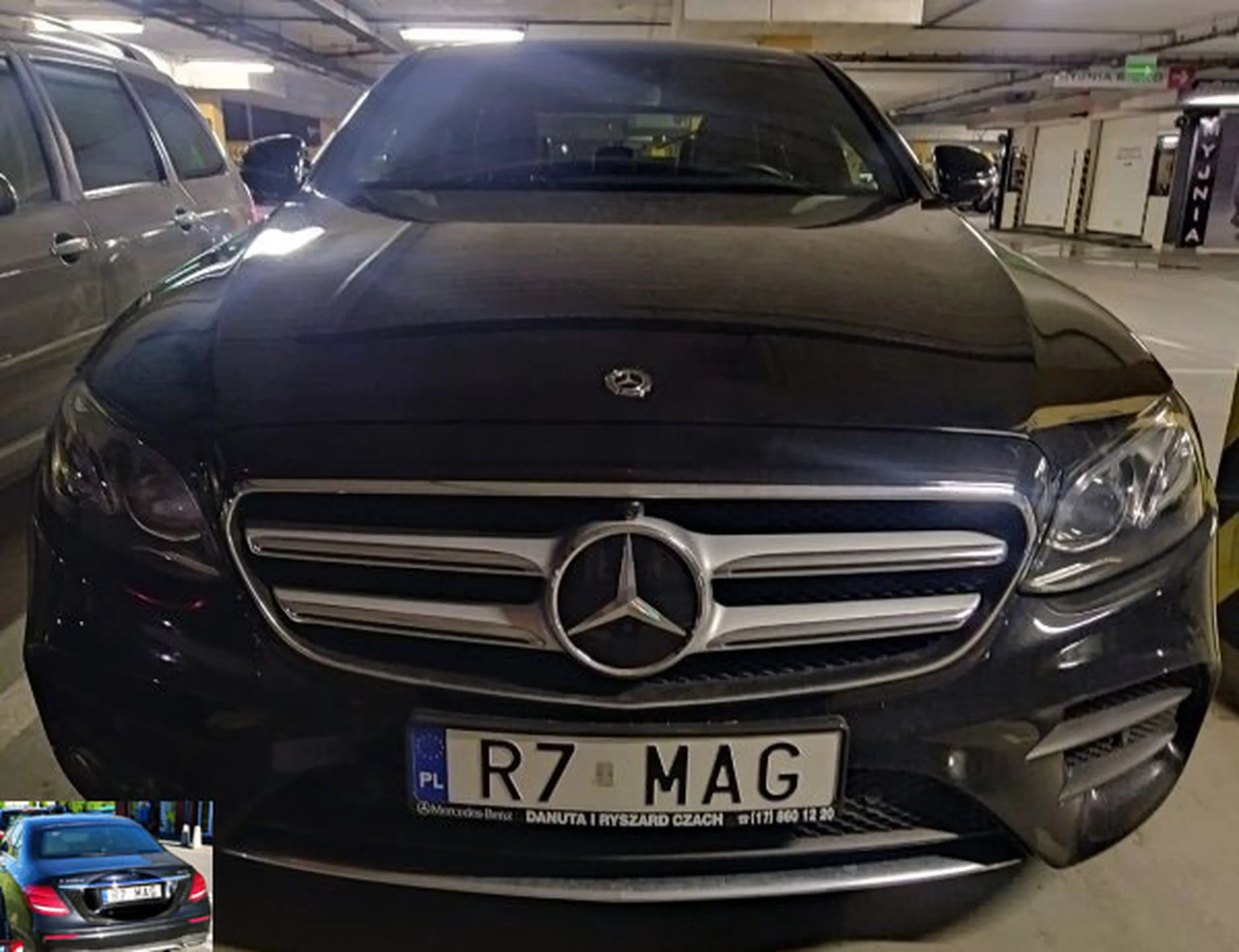 Fajny numer, blacha R7 MAG