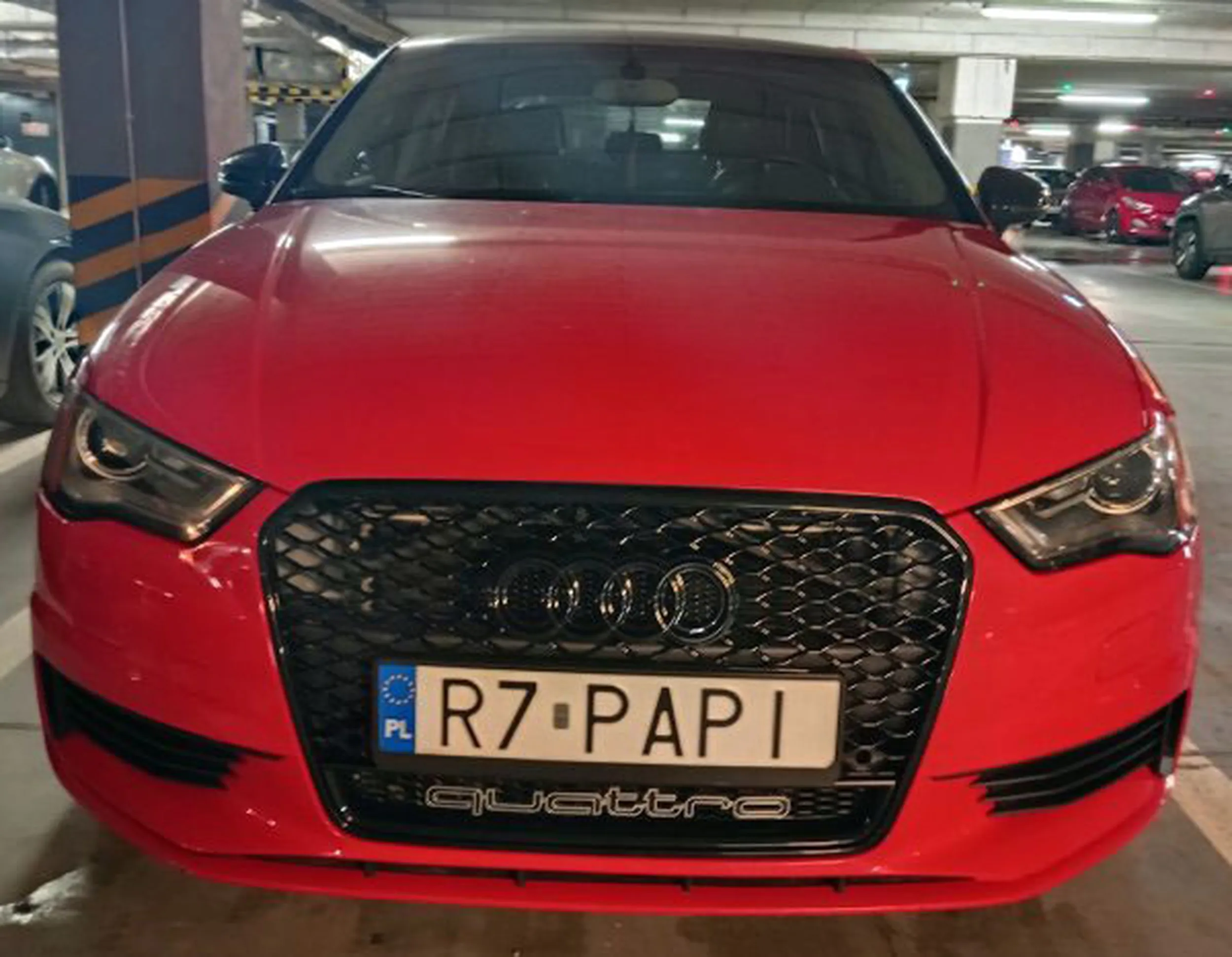 Fajny numer, blacha R7 PAPI