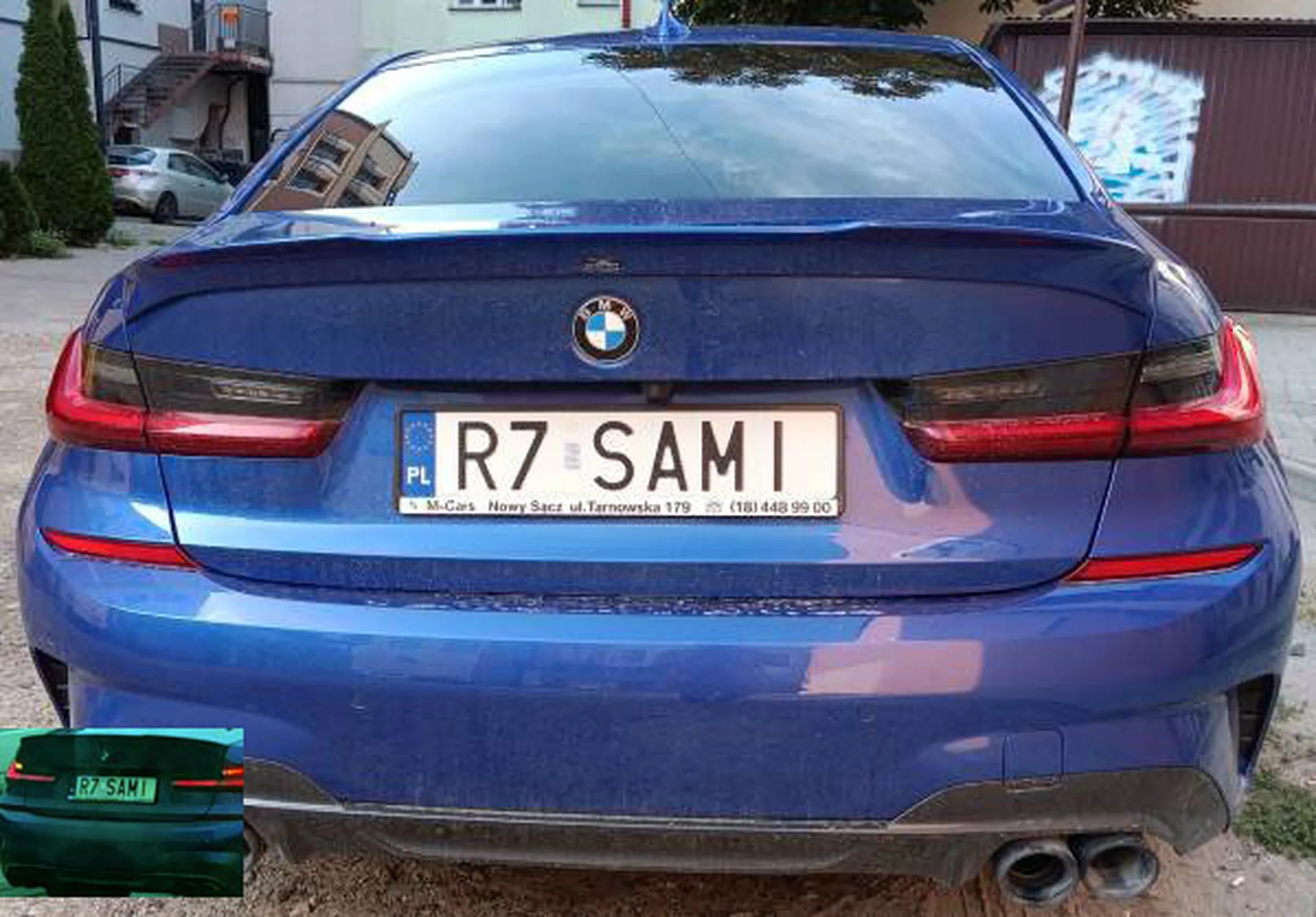 Fajny numer, blacha R7 SAMI